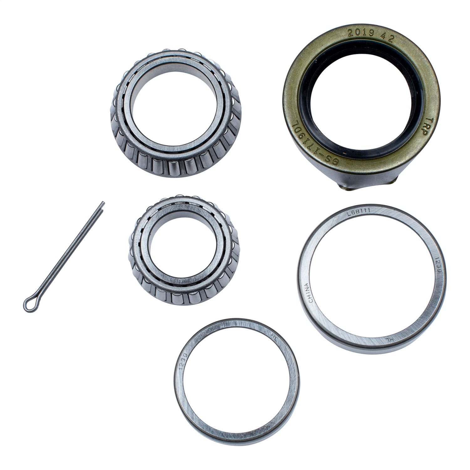 7in. Brake Hub with Bearing Kit; 2;200-lb. Axles; 5 on 4-1/2in. Bolt Pattern thumbnail 3