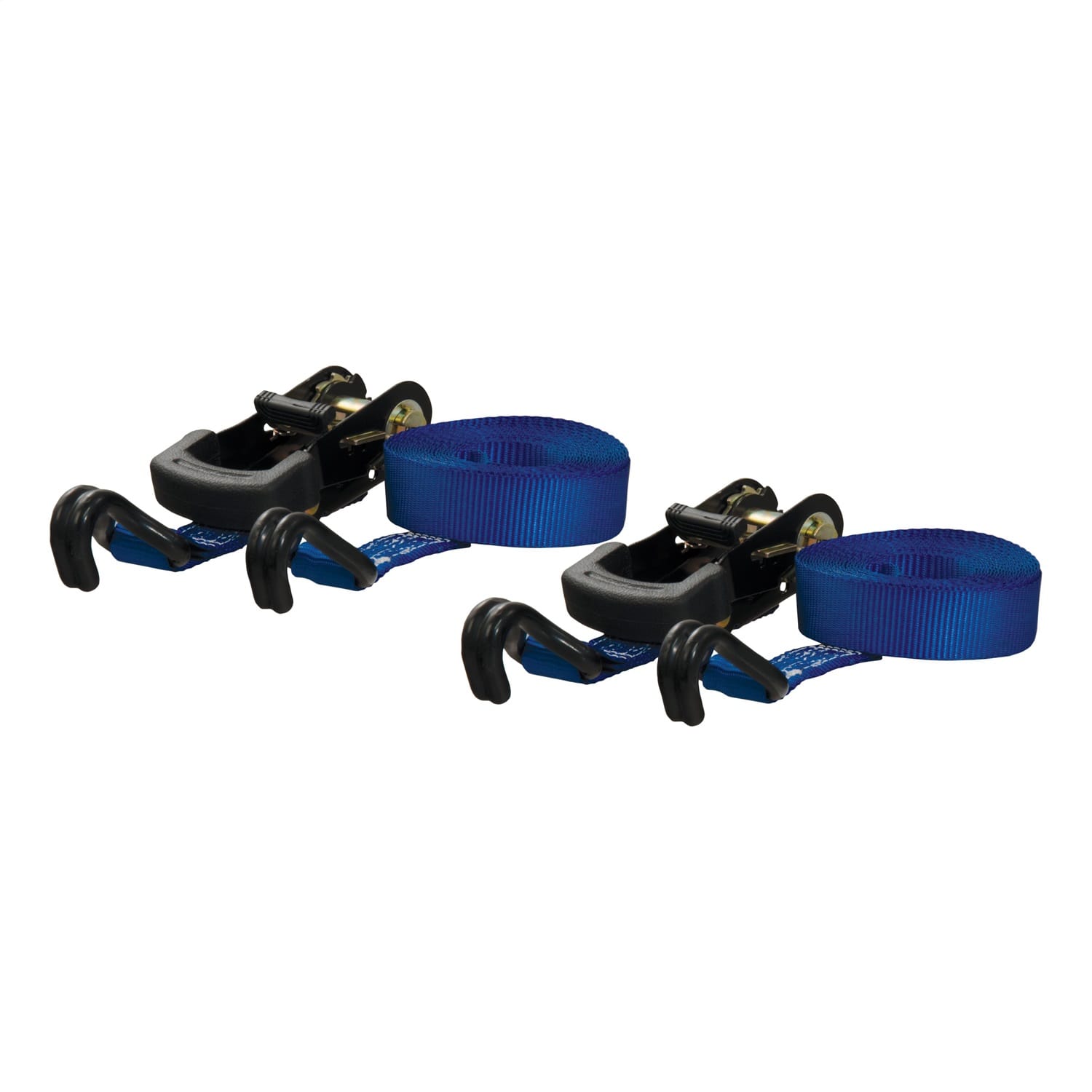 16ft. Blue Cargo Straps with J-Hooks (733 lbs; 2-Pack) thumbnail 2
