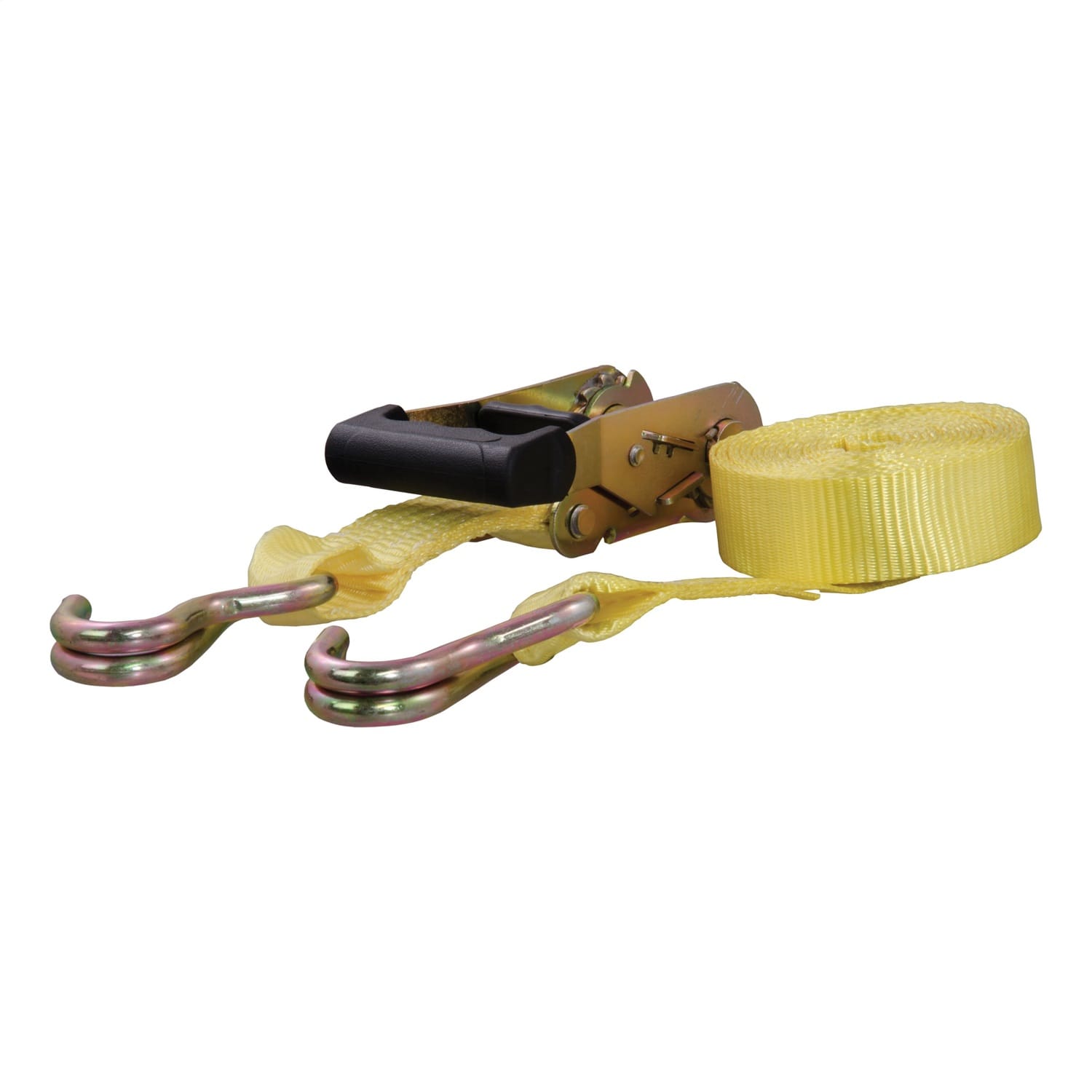 14ft. Yellow Cargo Strap with J-Hooks (1;667 lbs.) thumbnail 2