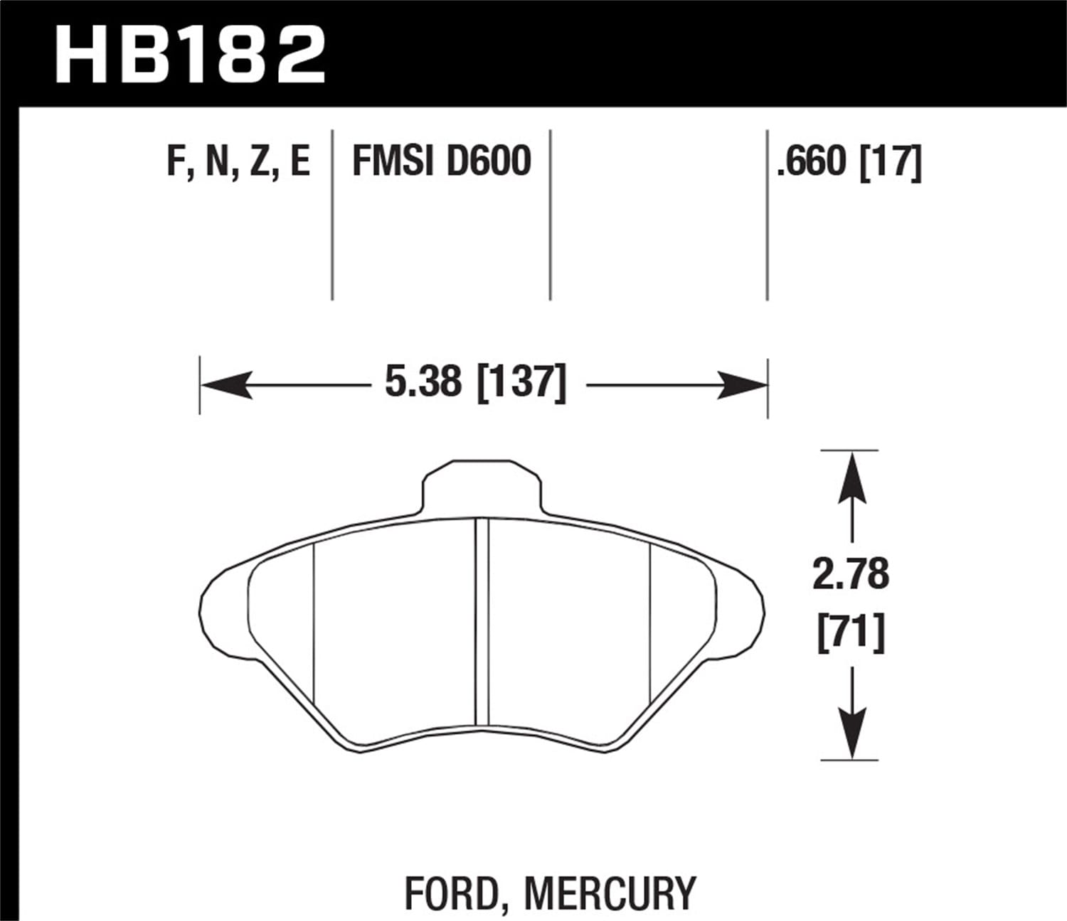 HPS 5.0 Disc Brake Pad