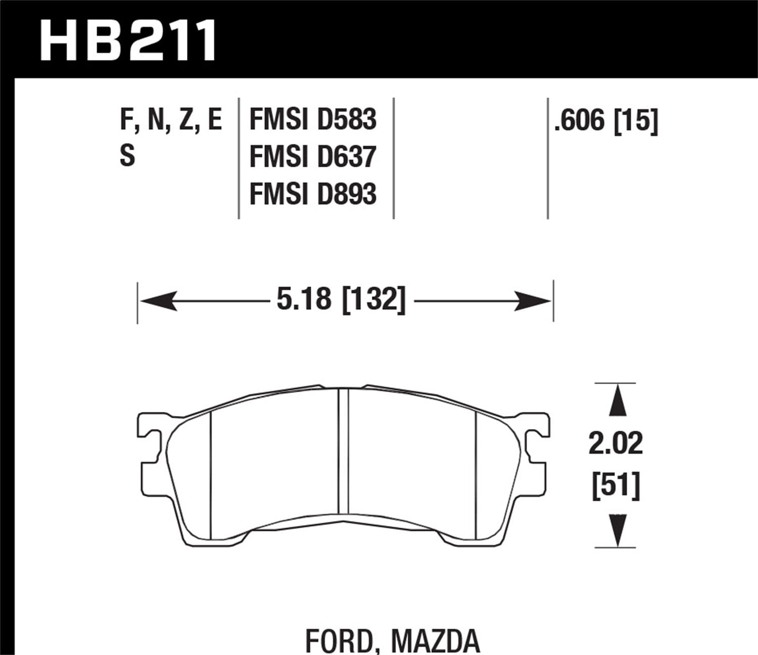 Blue 9012 Disc Brake Pad