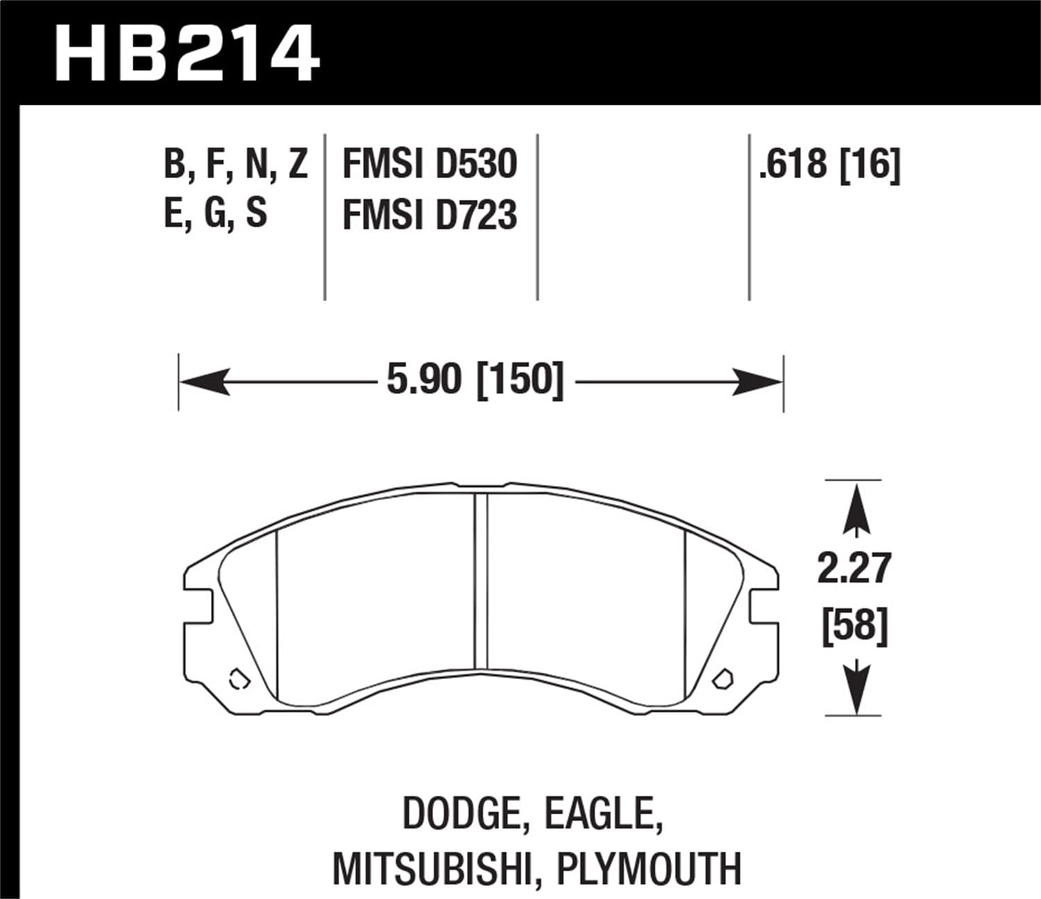 Blue 9012 Disc Brake Pad