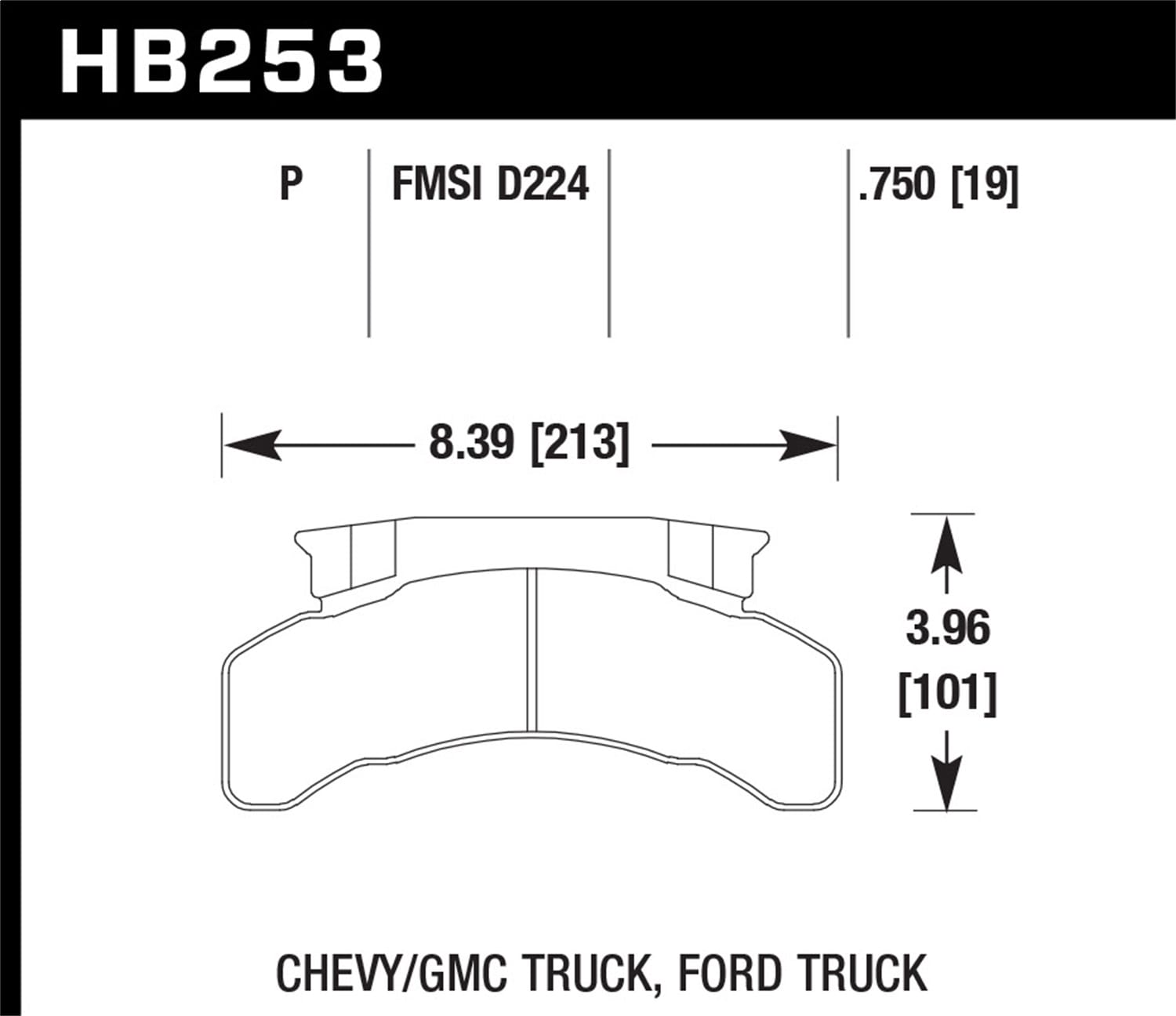 SuperDuty Disc Brake Pad