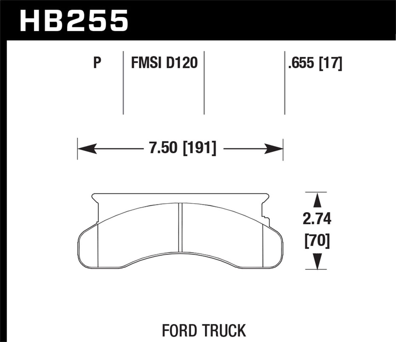 SuperDuty Disc Brake Pad