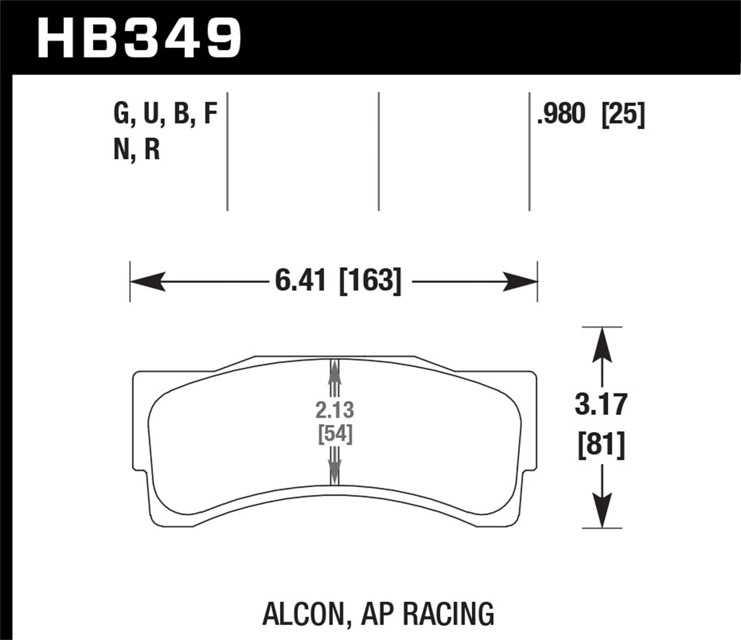 HPS 5.0 Disc Brake Pad