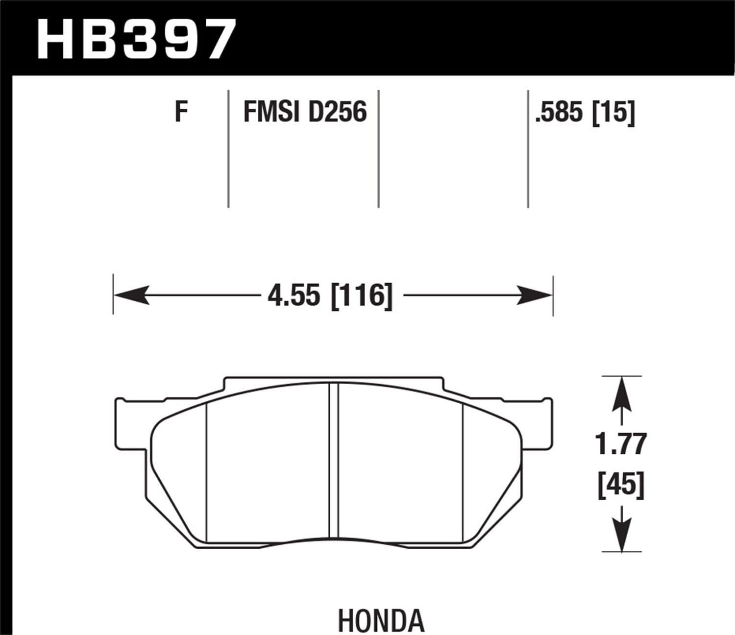 HPS Disc Brake Pad