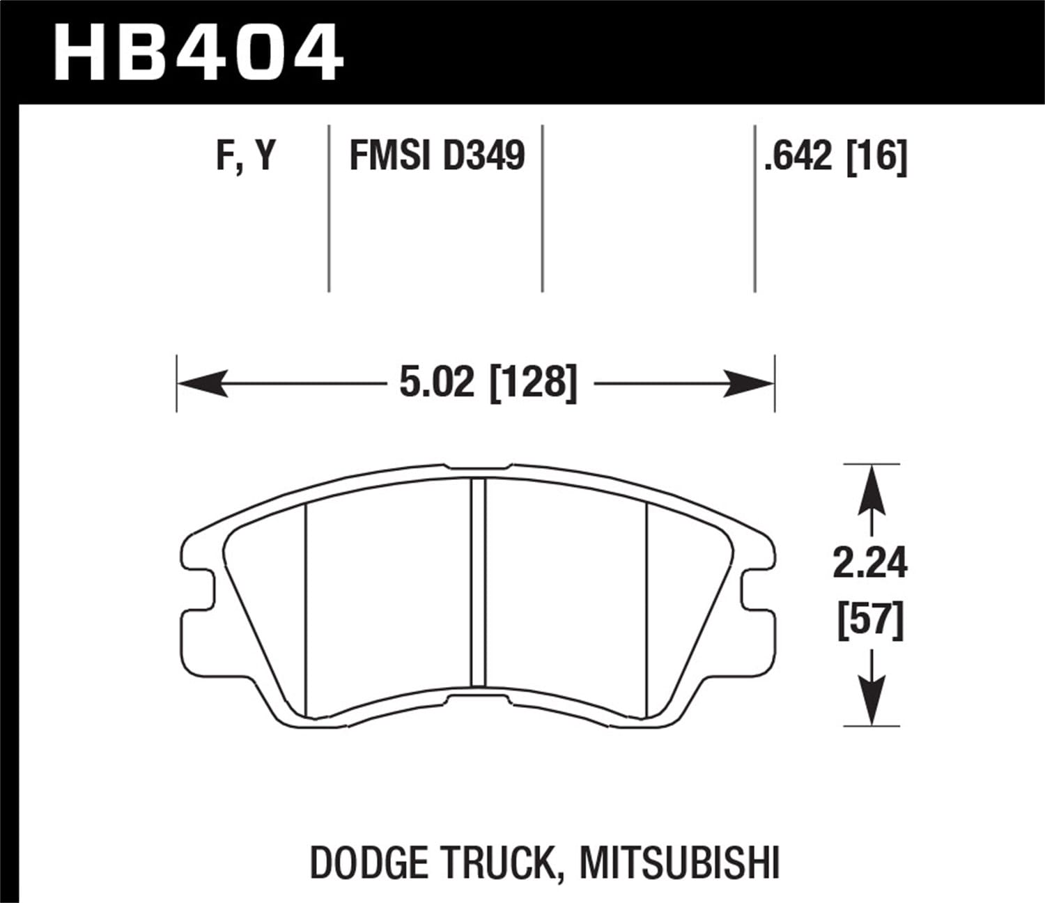 HPS Disc Brake Pad