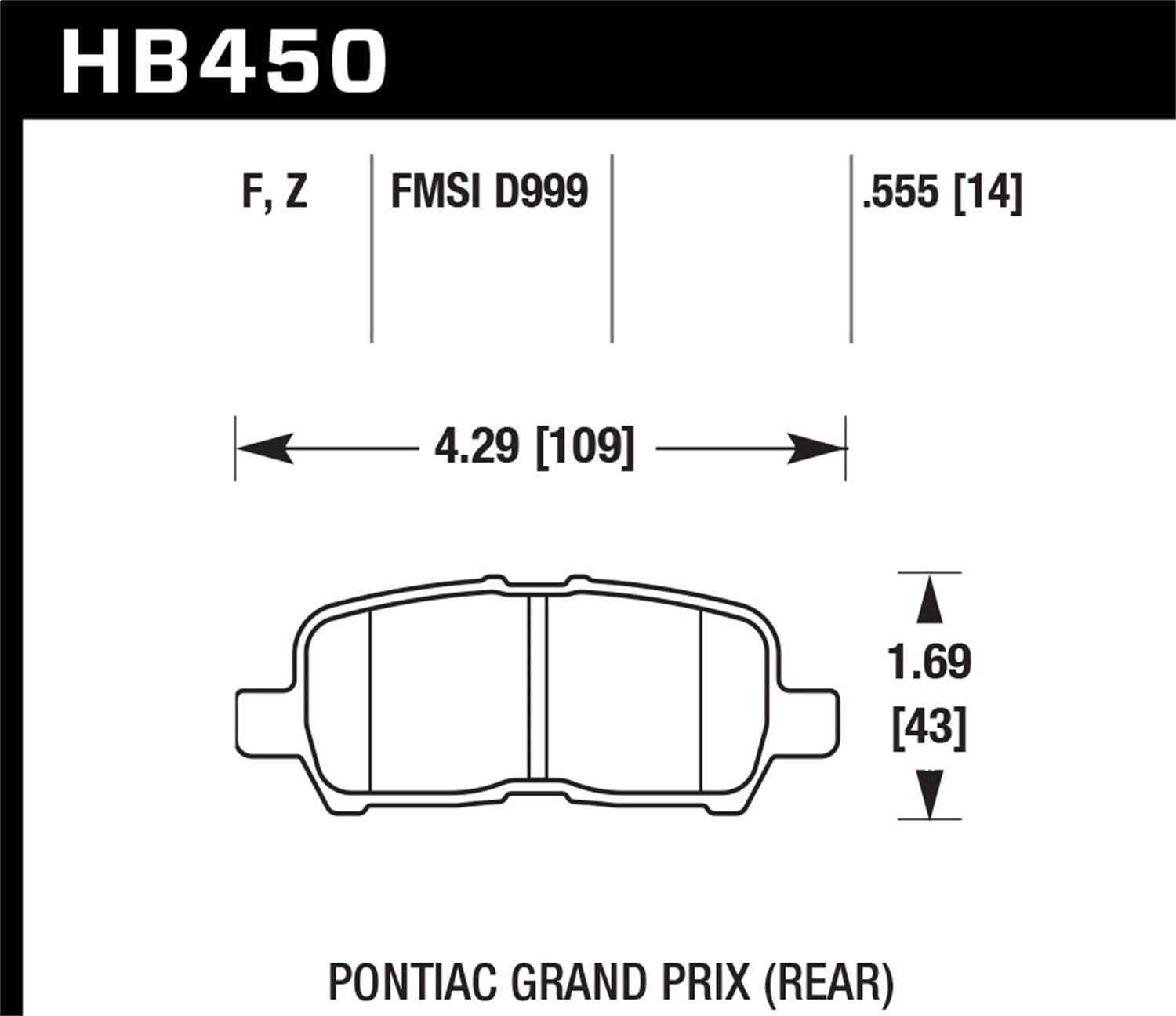 HPS Disc Brake Pad