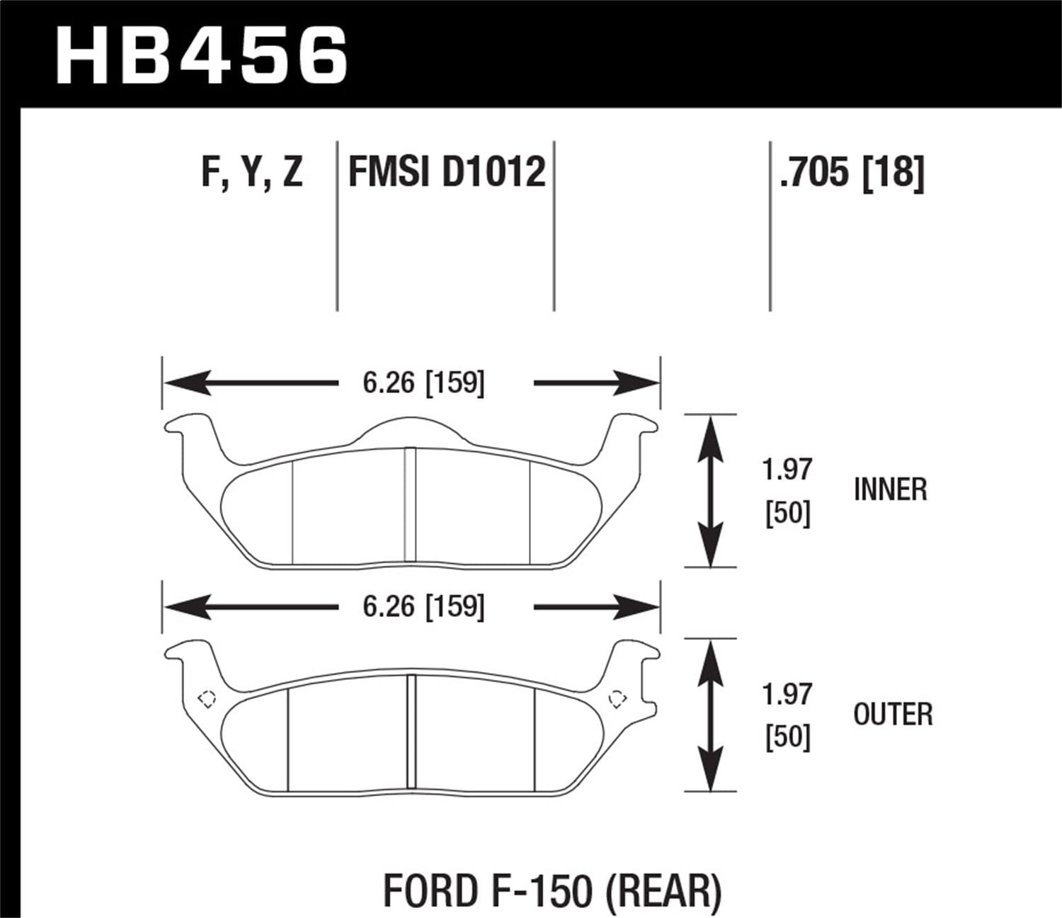 HPS Disc Brake Pad