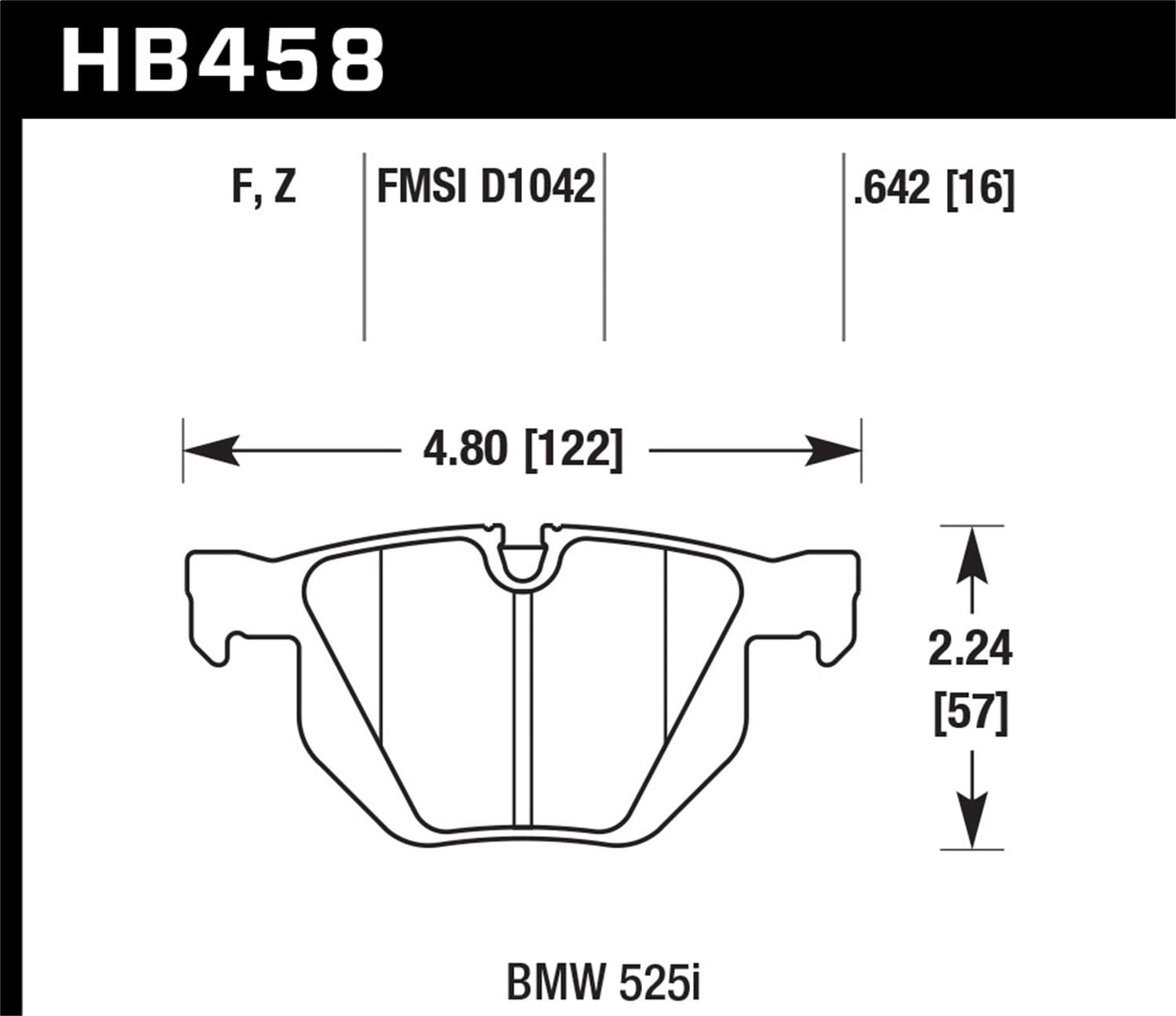 HPS 5.0 Disc Brake Pad