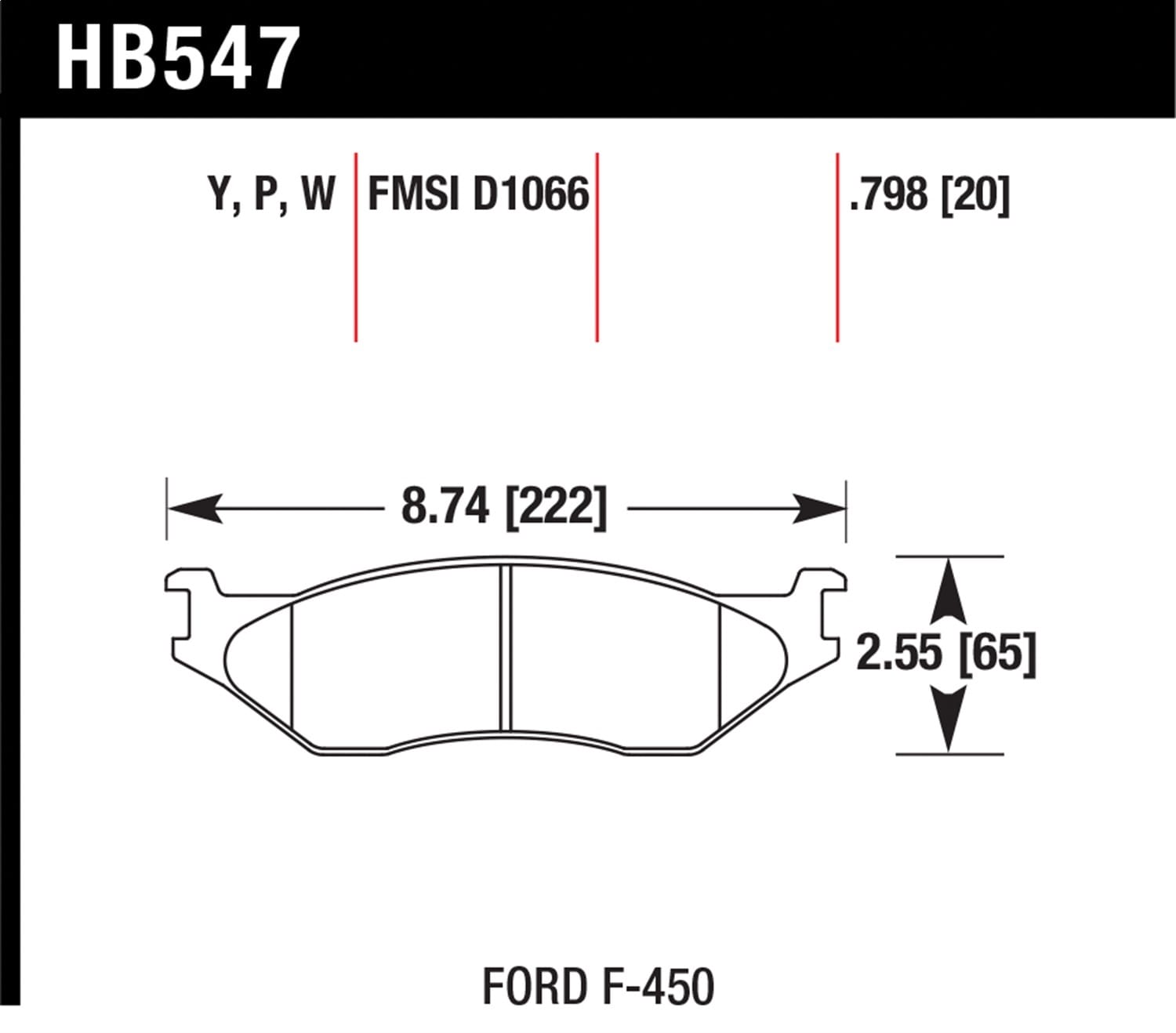 SuperDuty Disc Brake Pad