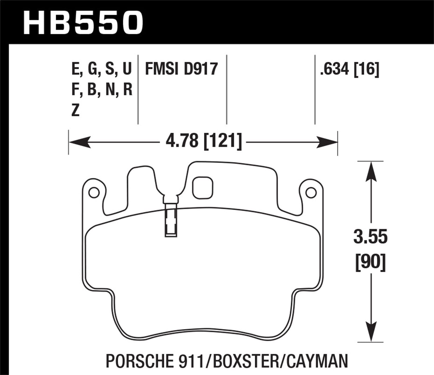 HPS 5.0 Disc Brake Pad