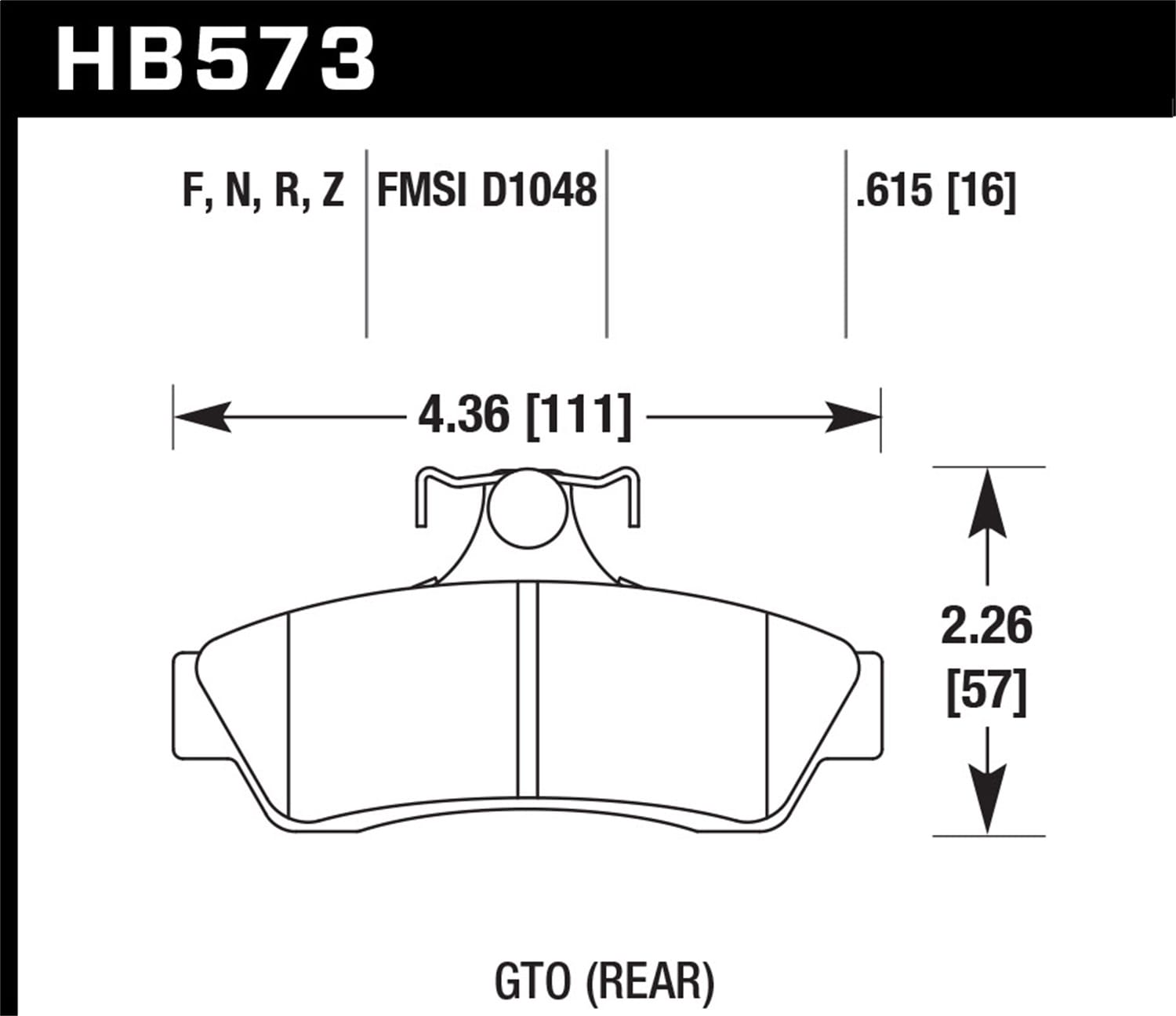 HPS 5.0 Disc Brake Pad
