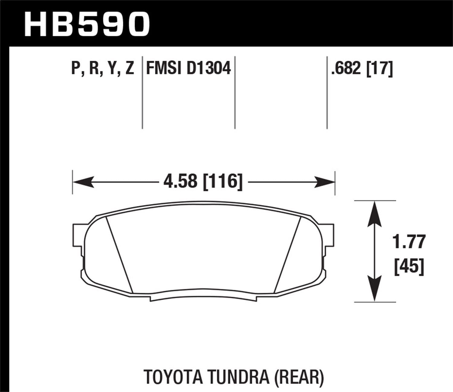 HP Plus Disc Brake Pad