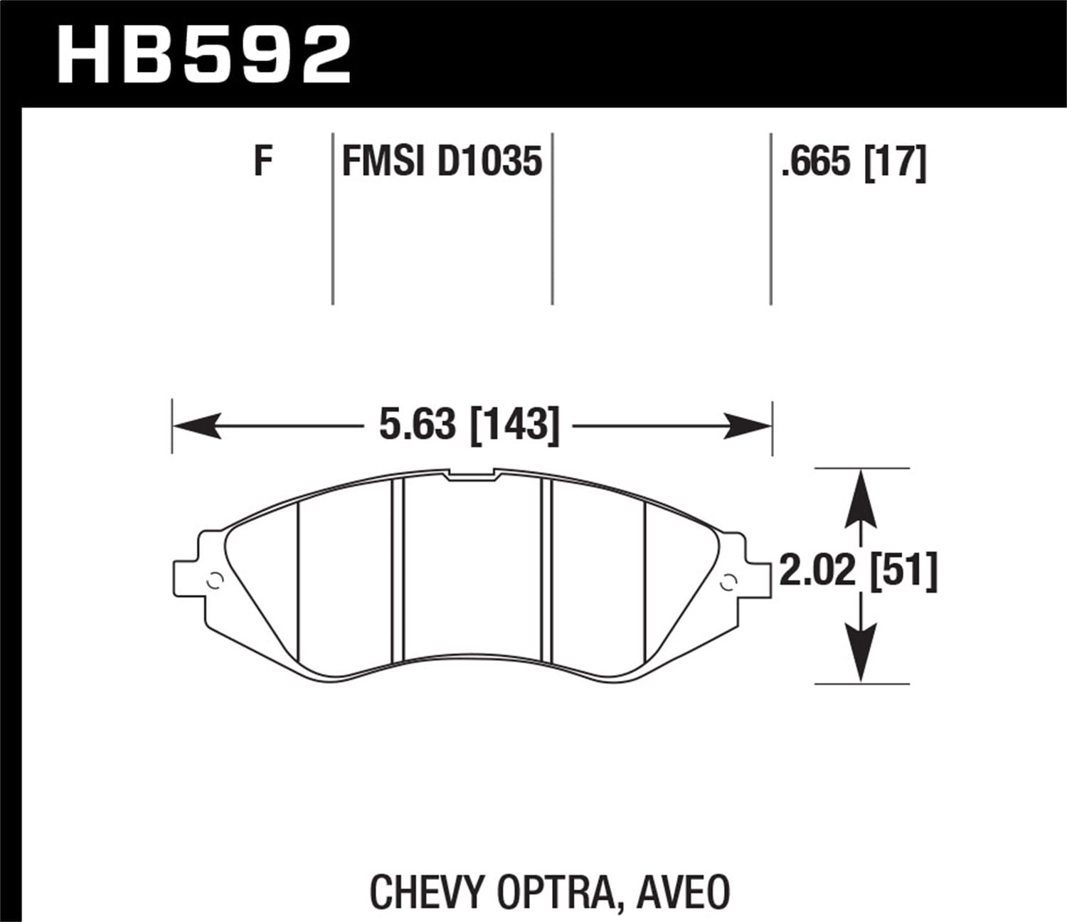 HPS Disc Brake Pad