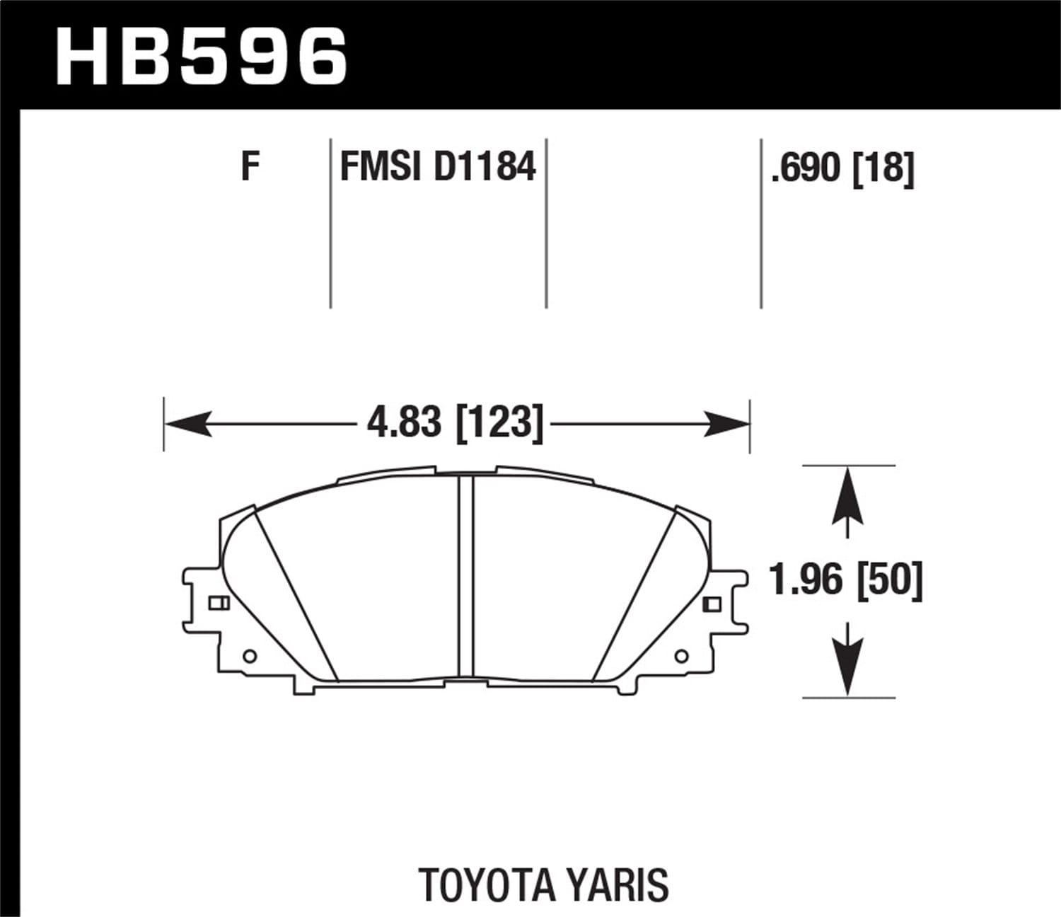HPS 5.0 Disc Brake Pad