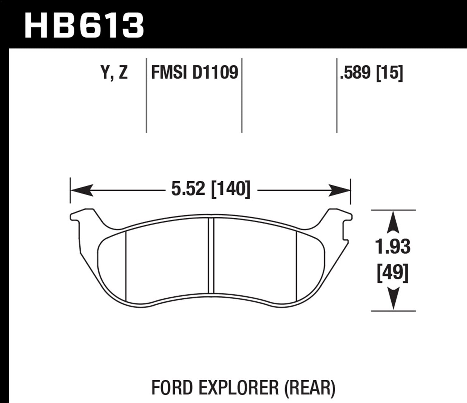 LTS Disc Brake Pad