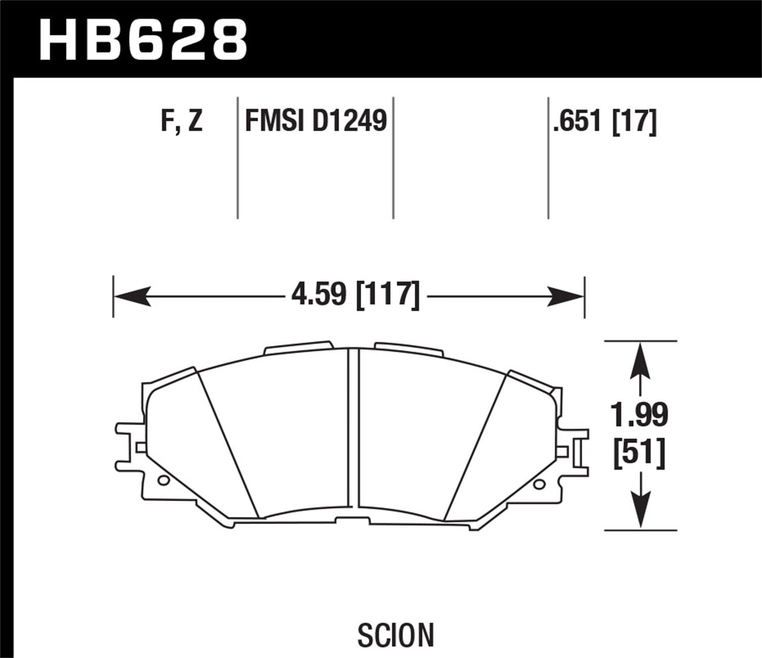 HPS Disc Brake Pad
