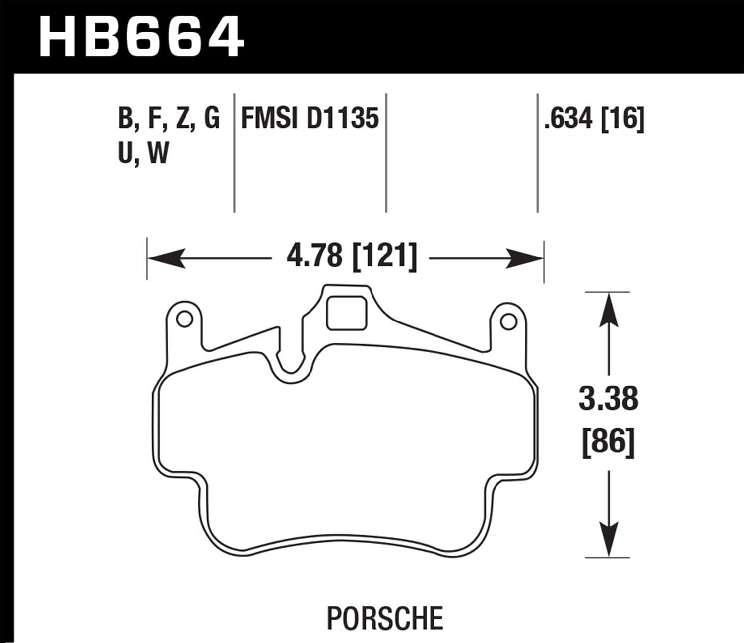 HPS 5.0 Disc Brake Pad