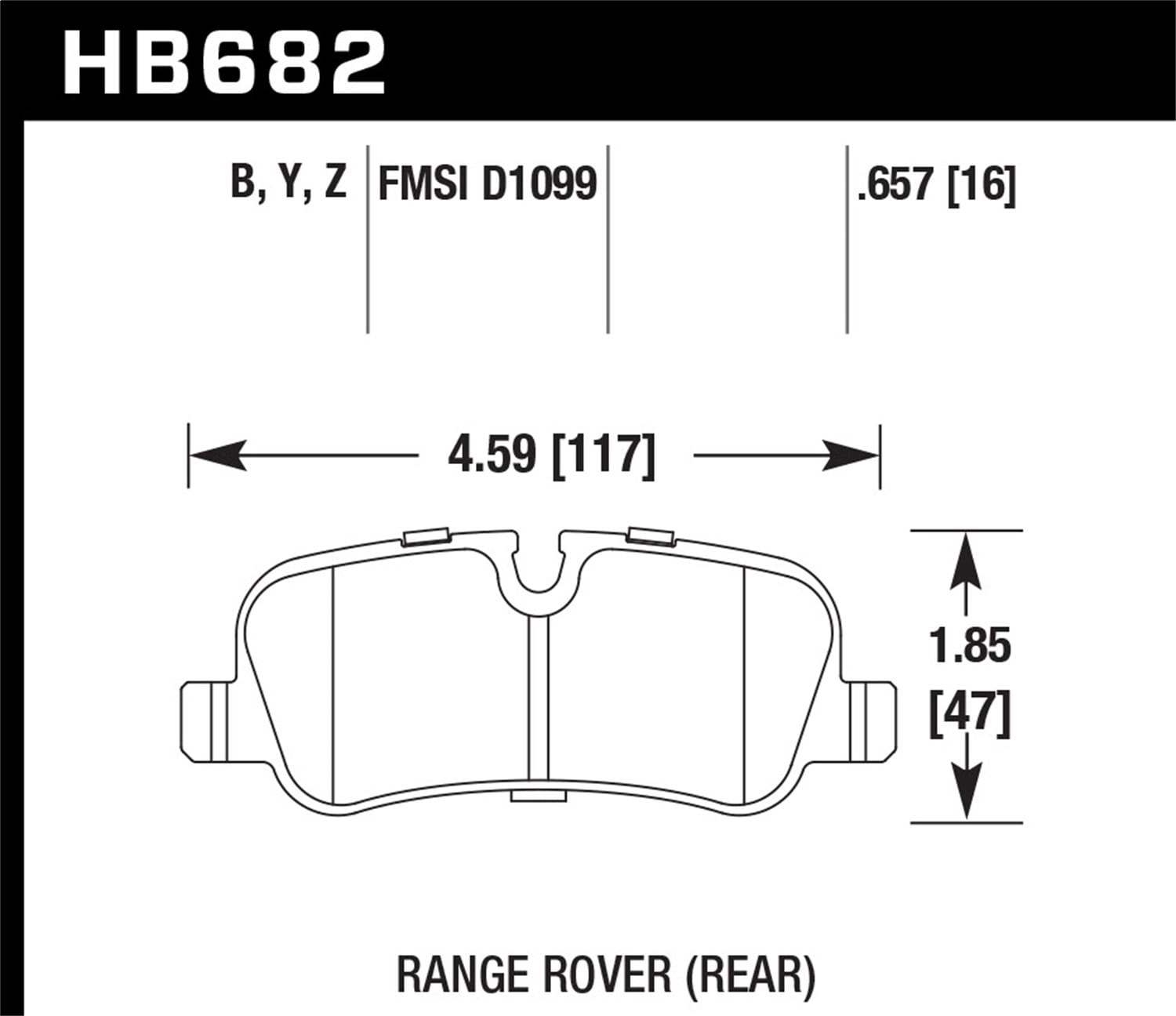 HPS 5.0 Disc Brake Pad
