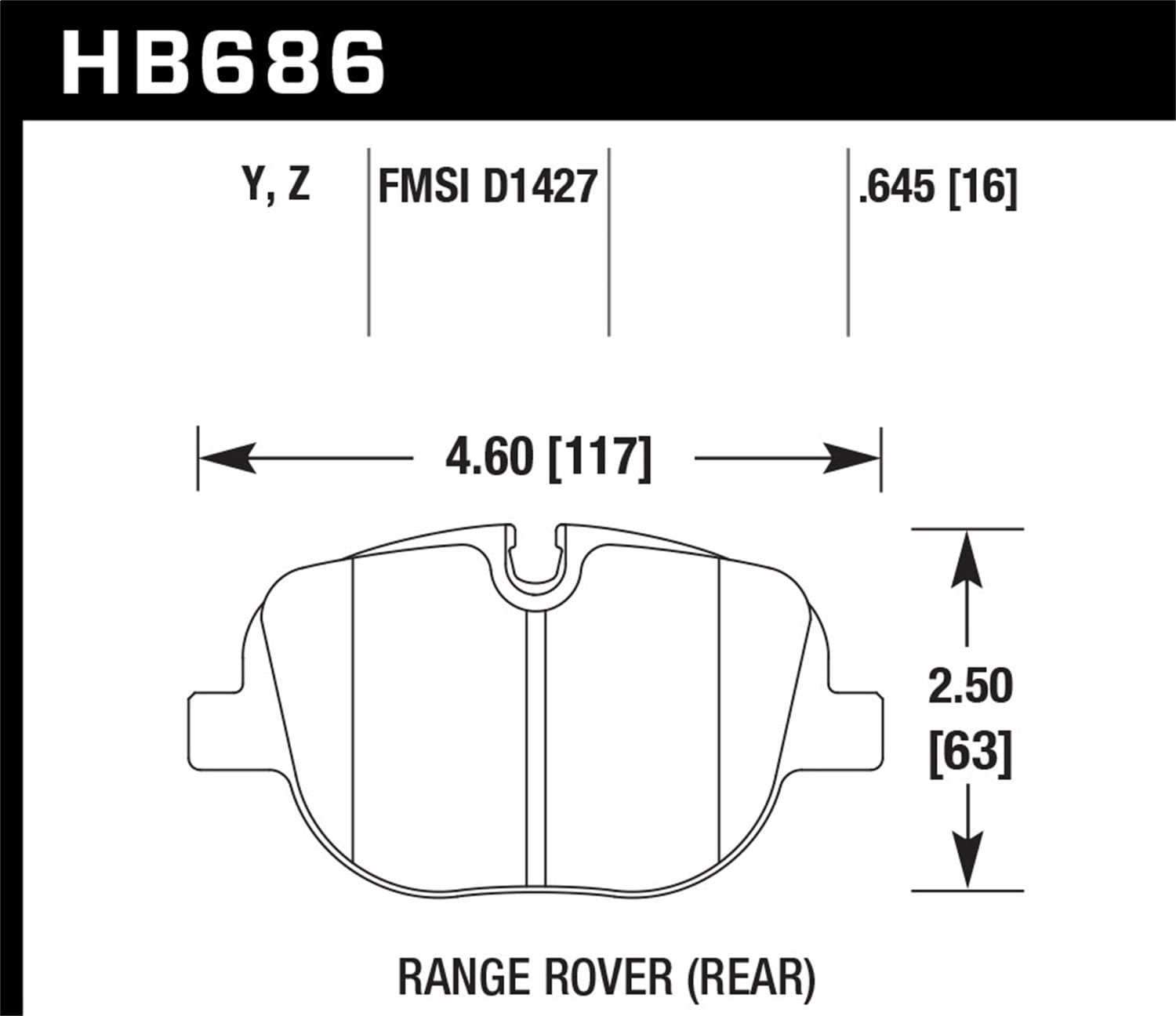 Performance Ceramic Disc Brake Pad