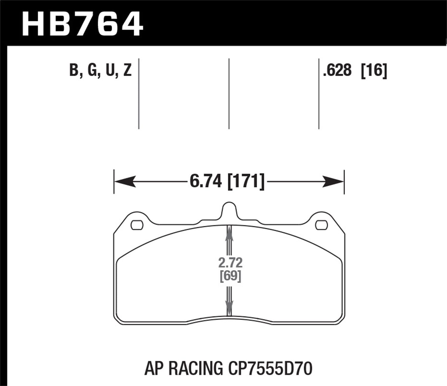 HPS 5.0 Disc Brake Pad