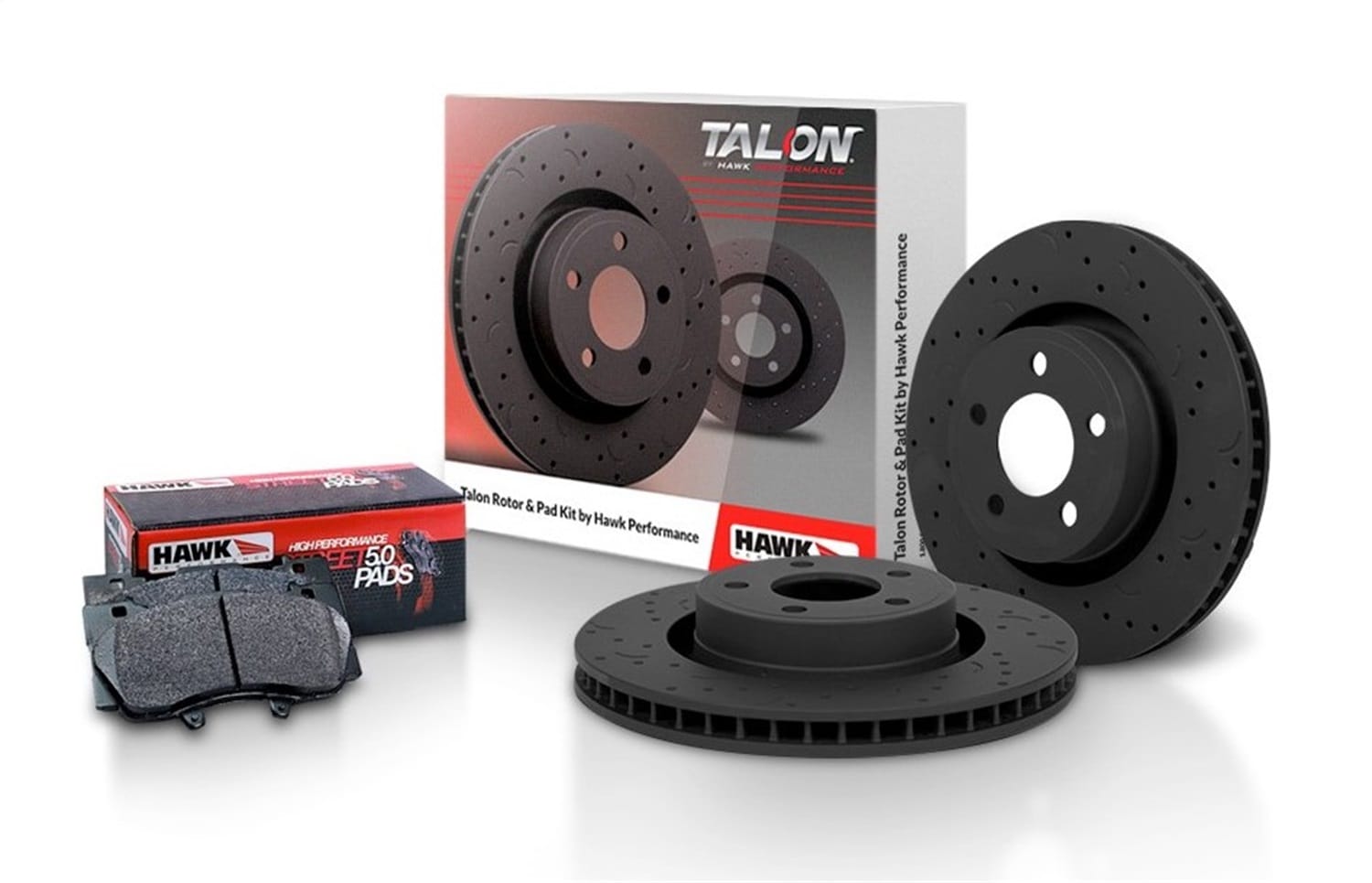 Talon Street Rotor And Brake Pad Kit thumbnail 2
