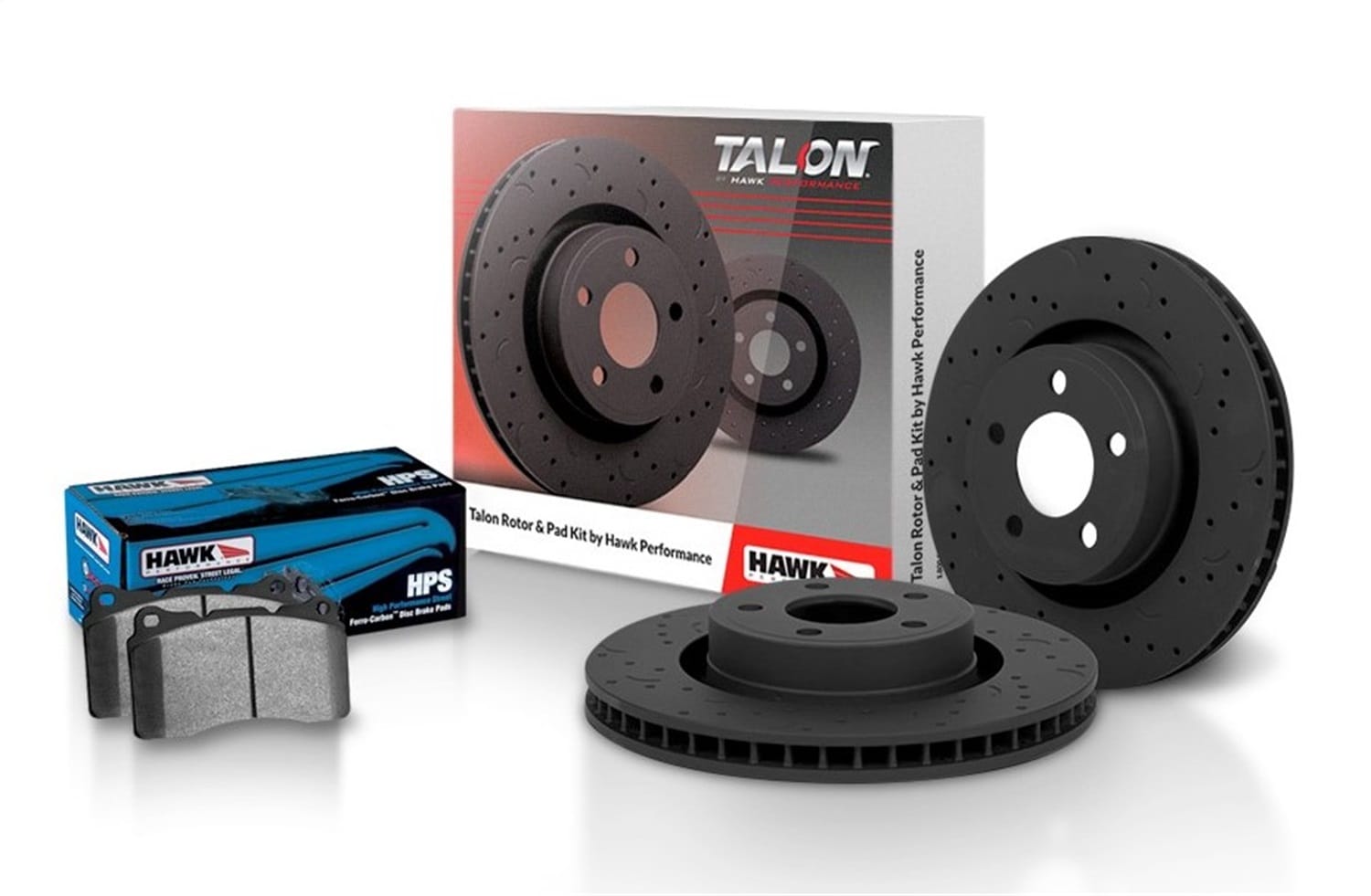 Talon Street Rotor And Brake Pad Kit thumbnail 2