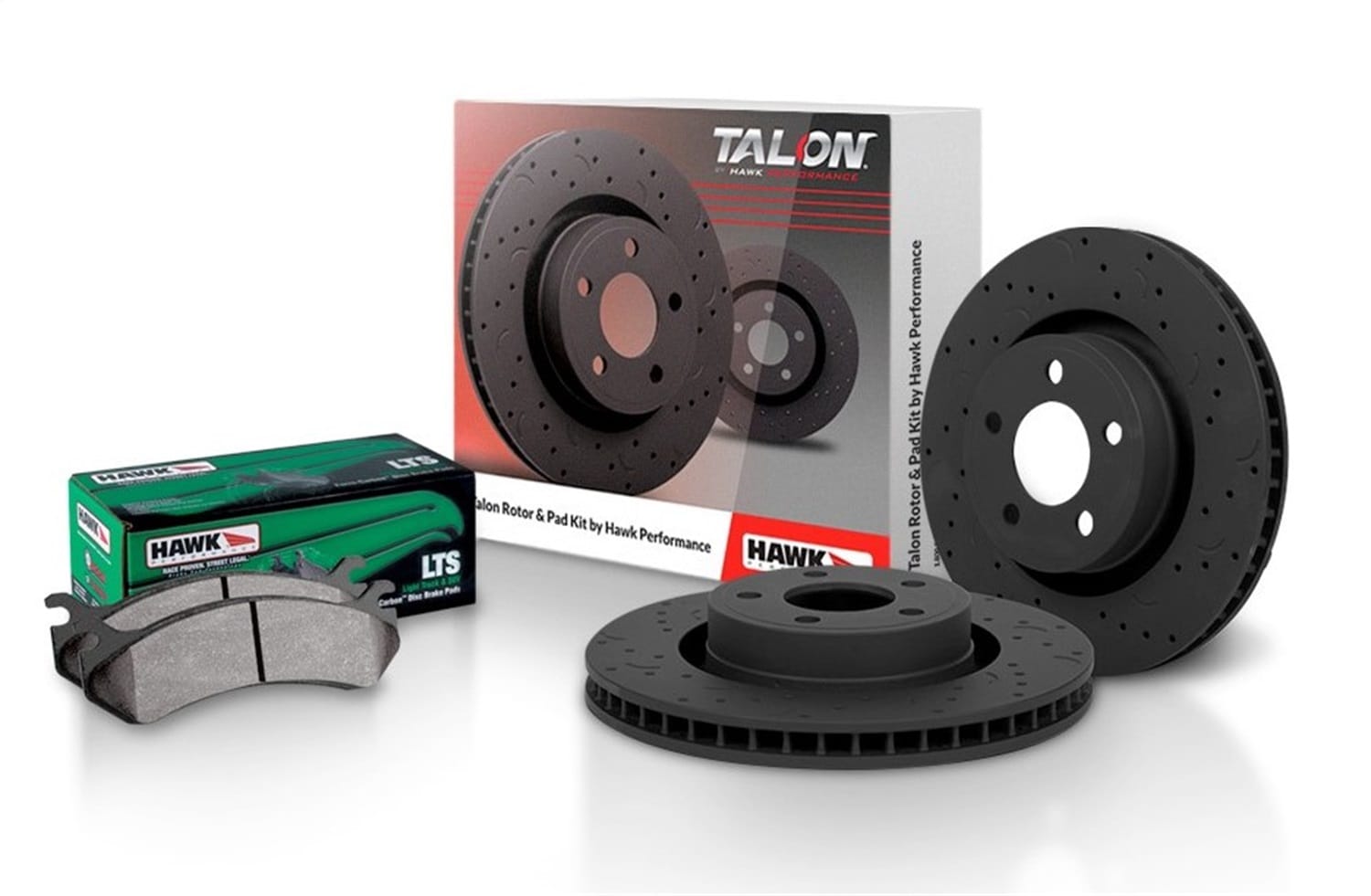 Talon Street Rotor And Brake Pad Kit