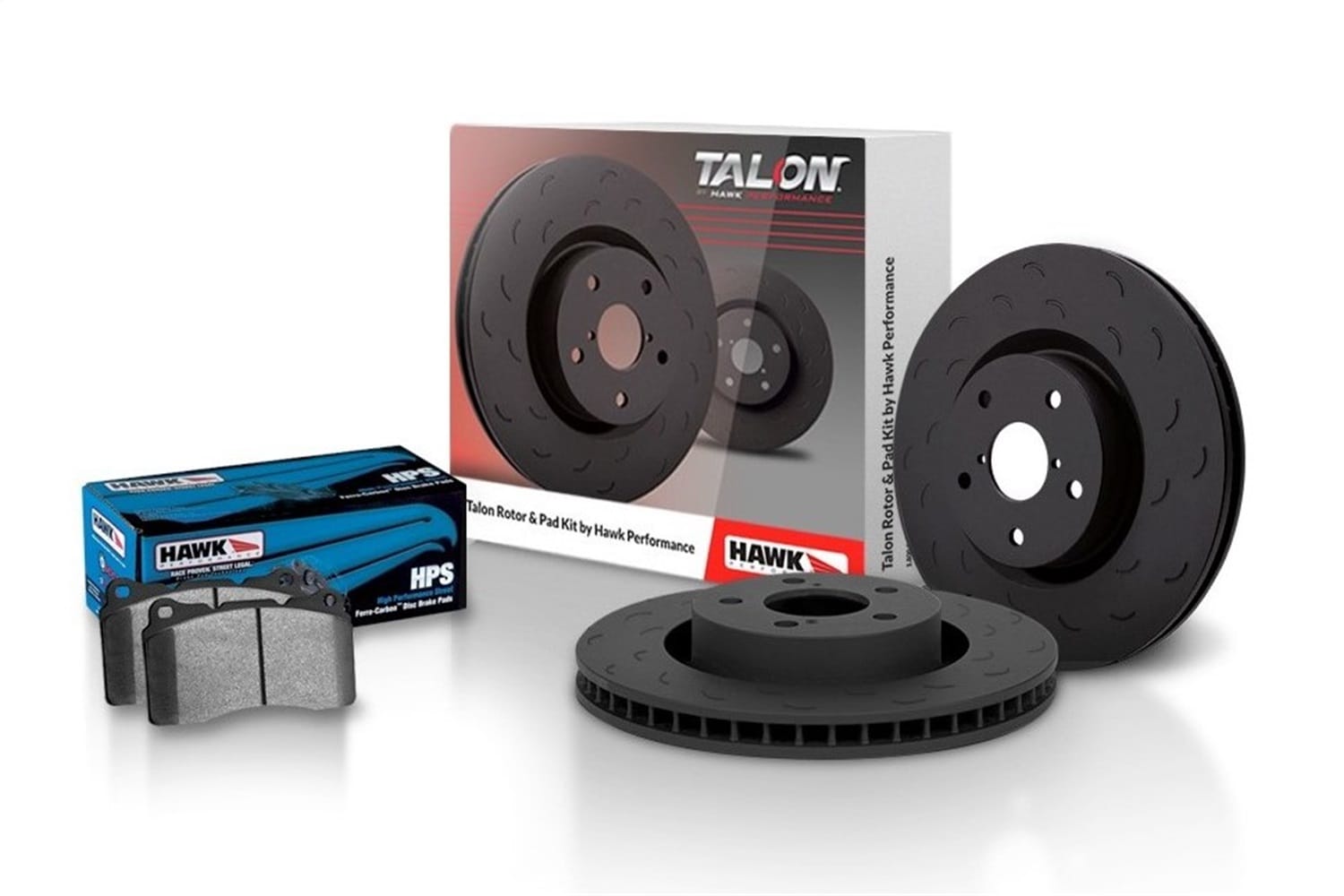 Talon Street Rotor And Brake Pad Kit thumbnail 2