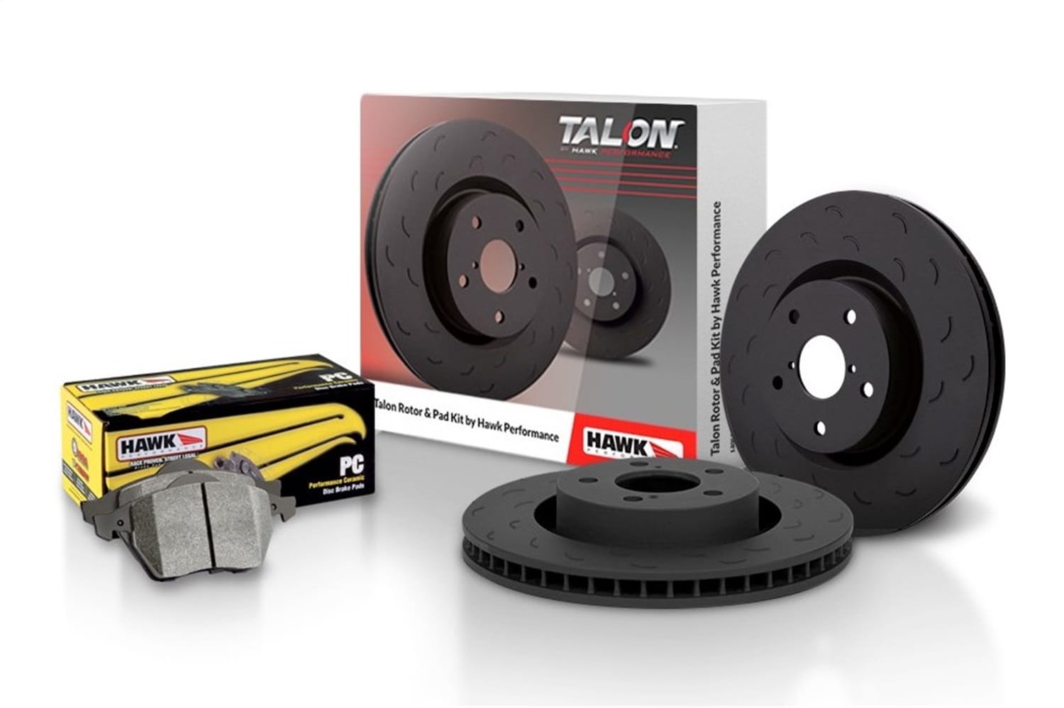 Talon Street Rotor And Brake Pad Kit thumbnail 2
