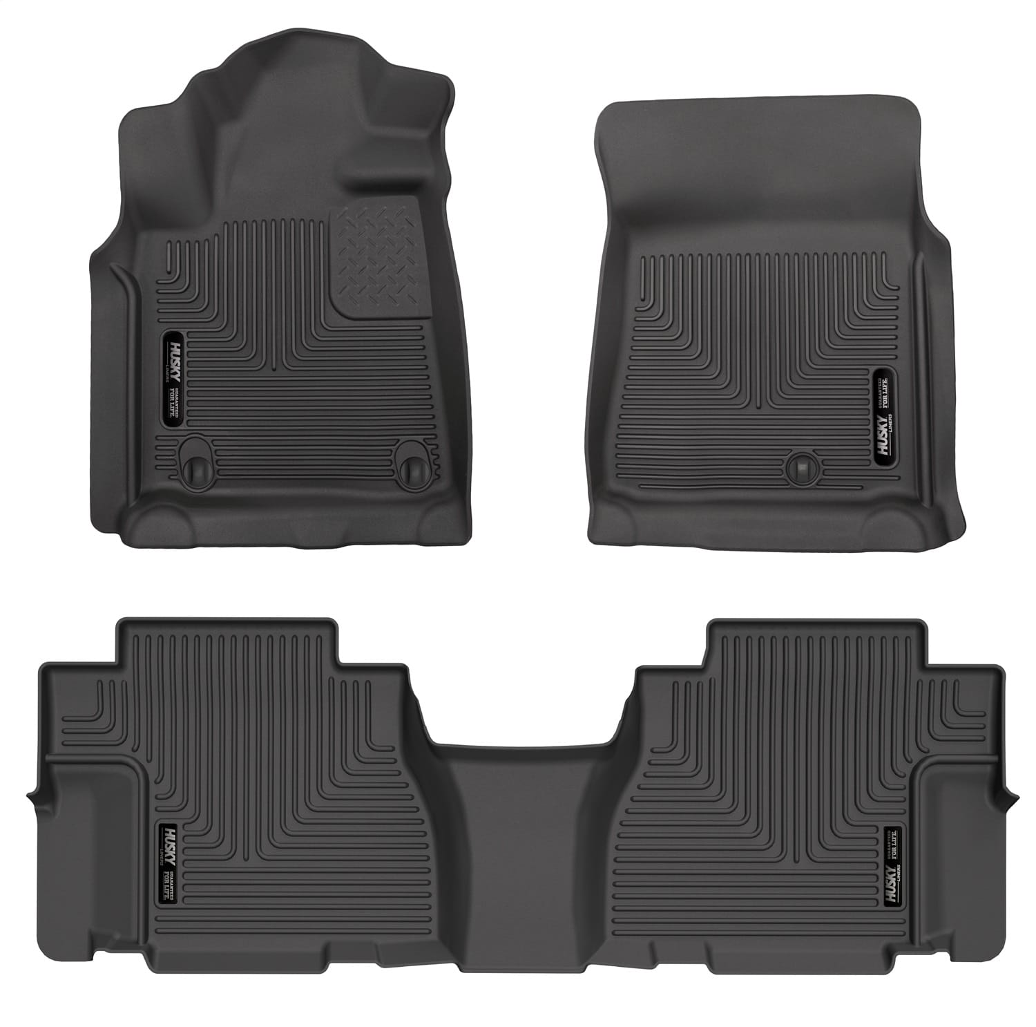 Weatherbeater-Front/2nd Seat Floor Liners (Footwell Coverage)