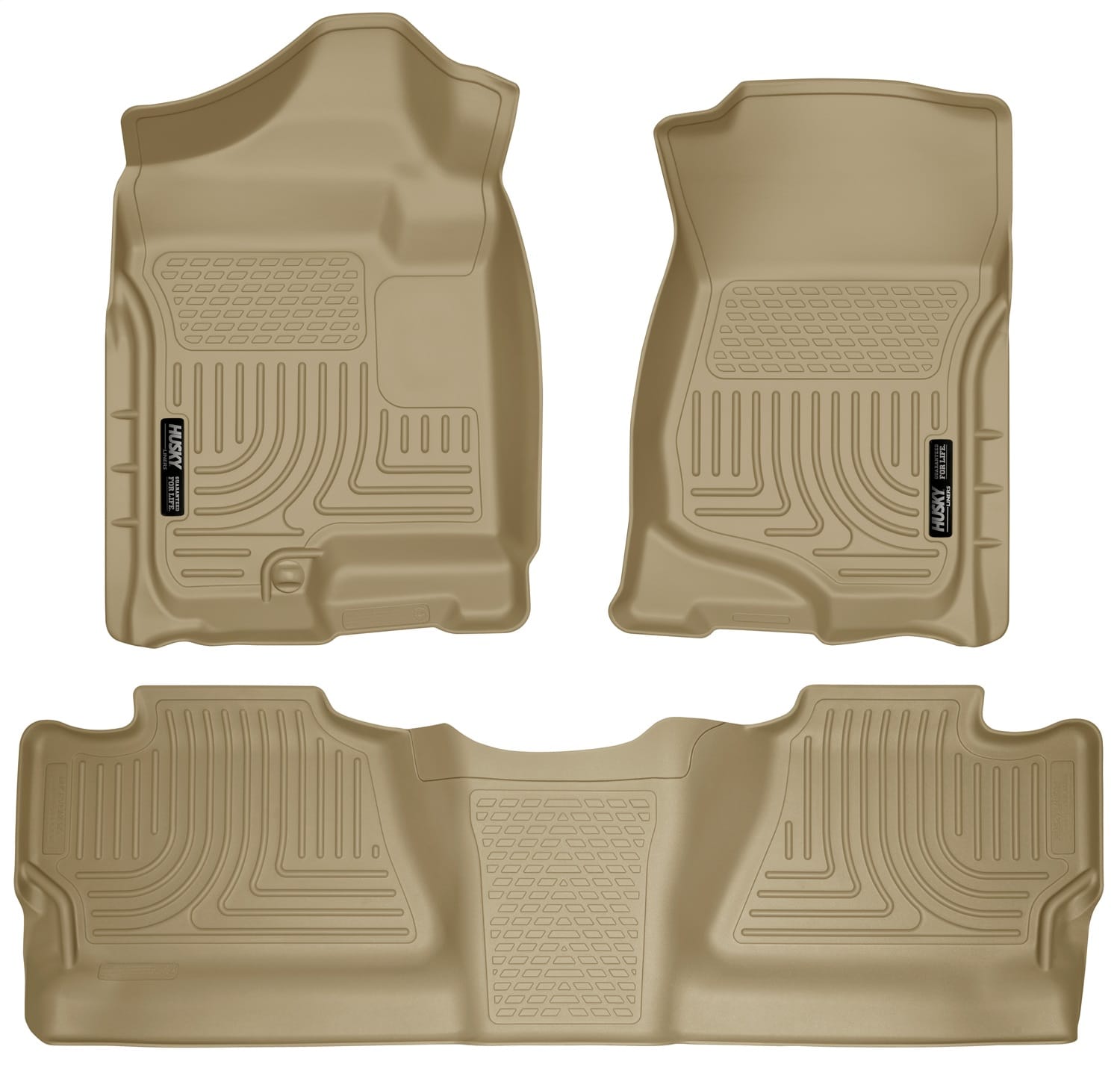 Weatherbeater-Front/2nd Seat Floor Liners (Footwell Coverage)