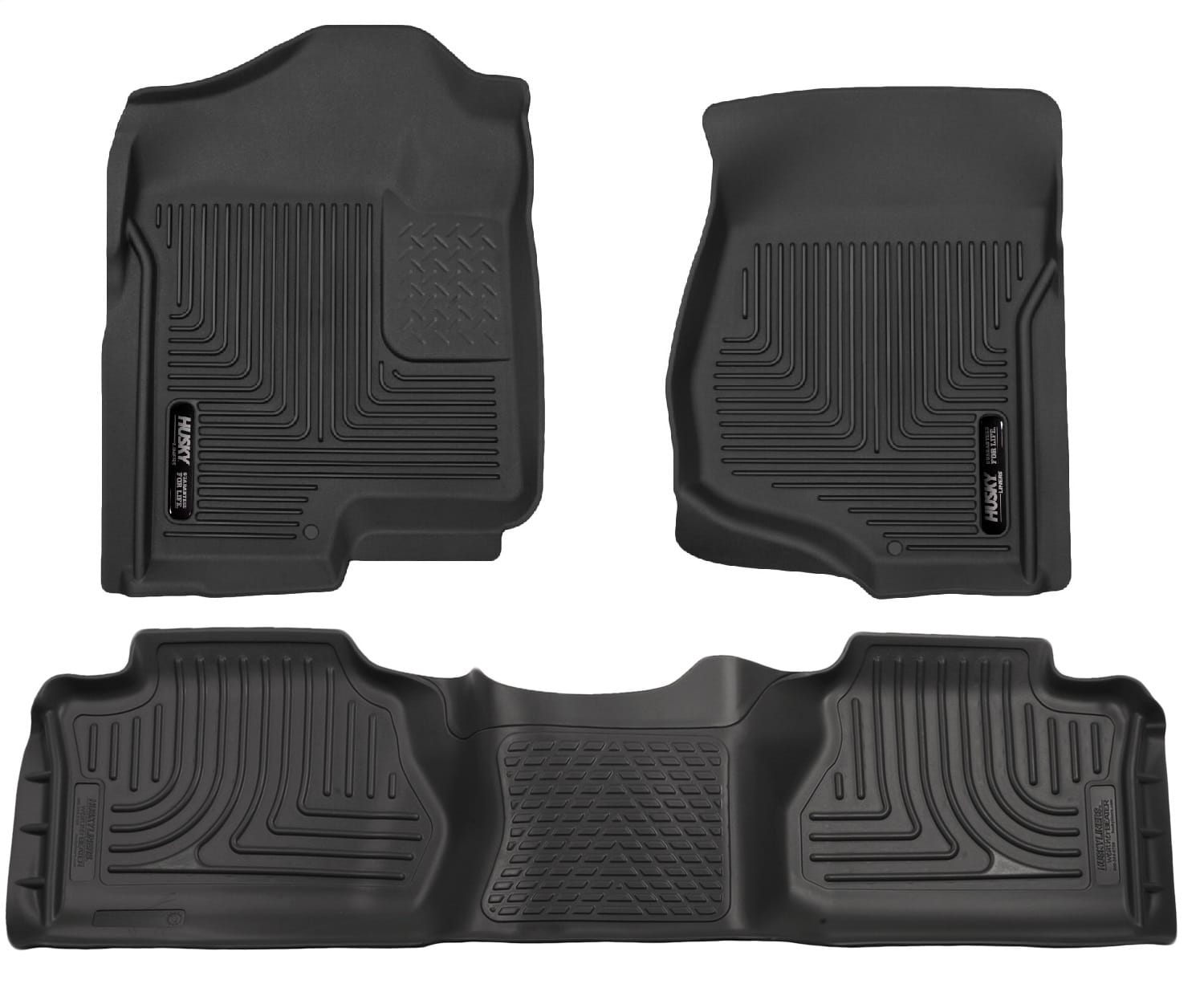 Weatherbeater-Front/2nd Seat Floor Liners (Footwell Coverage)