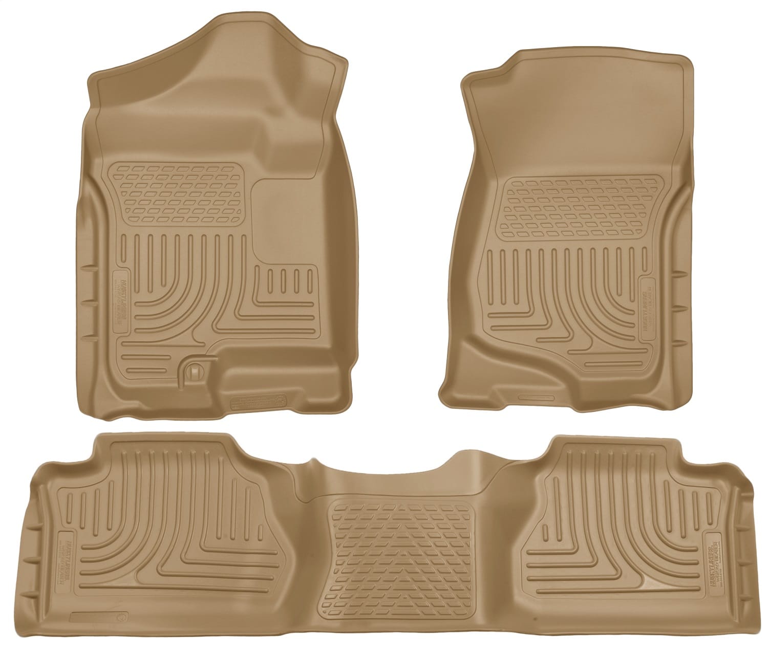 Weatherbeater-Front/2nd Seat Floor Liners (Footwell Coverage)