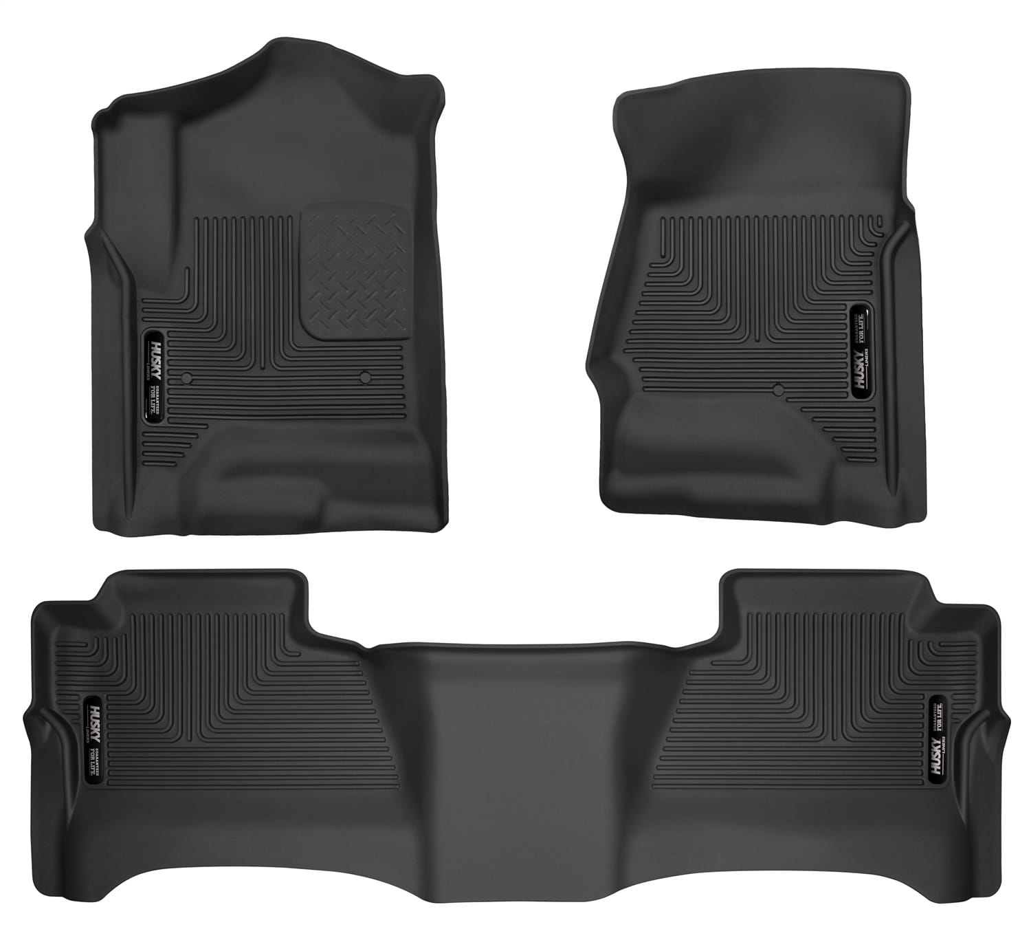 Weatherbeater-Front/2nd Seat Floor Liners (Footwell Coverage)