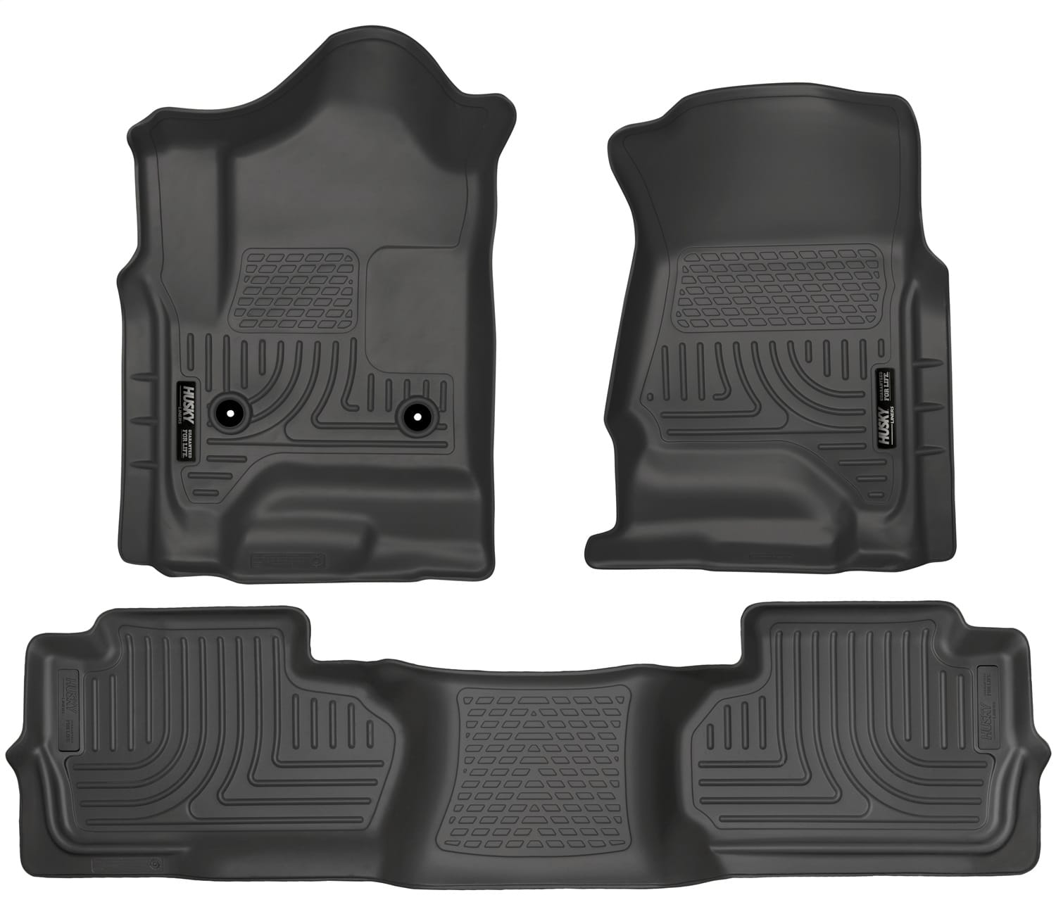 Weatherbeater-Front/2nd Seat Floor Liners (Footwell Coverage)