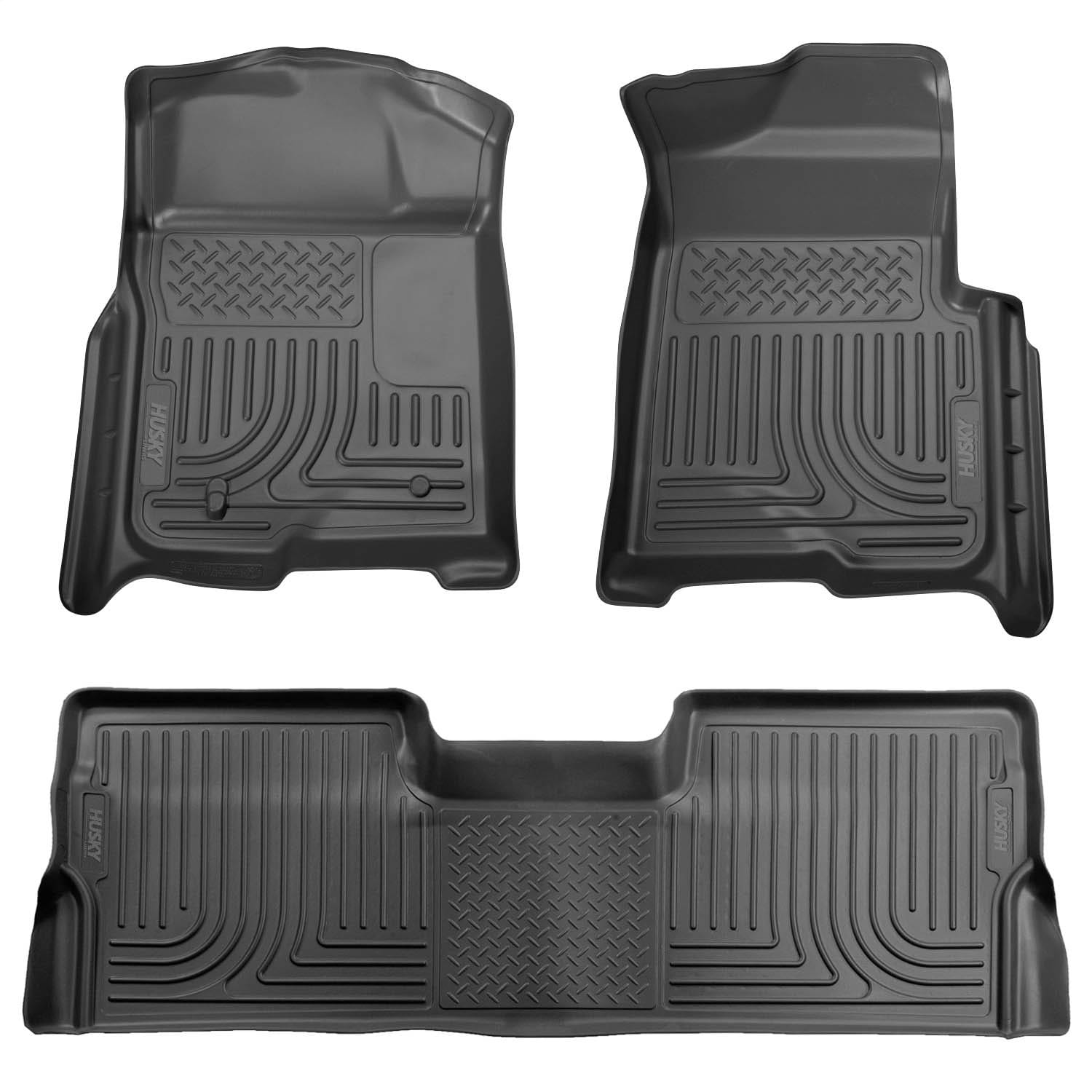 Weatherbeater-Front/2nd Seat Floor Liners (Footwell Coverage)
