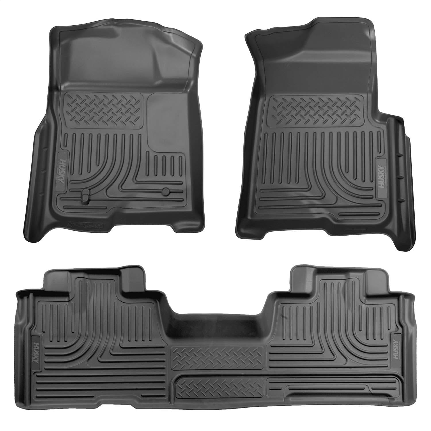 Weatherbeater-Front/2nd Seat Floor Liners (Footwell Coverage)