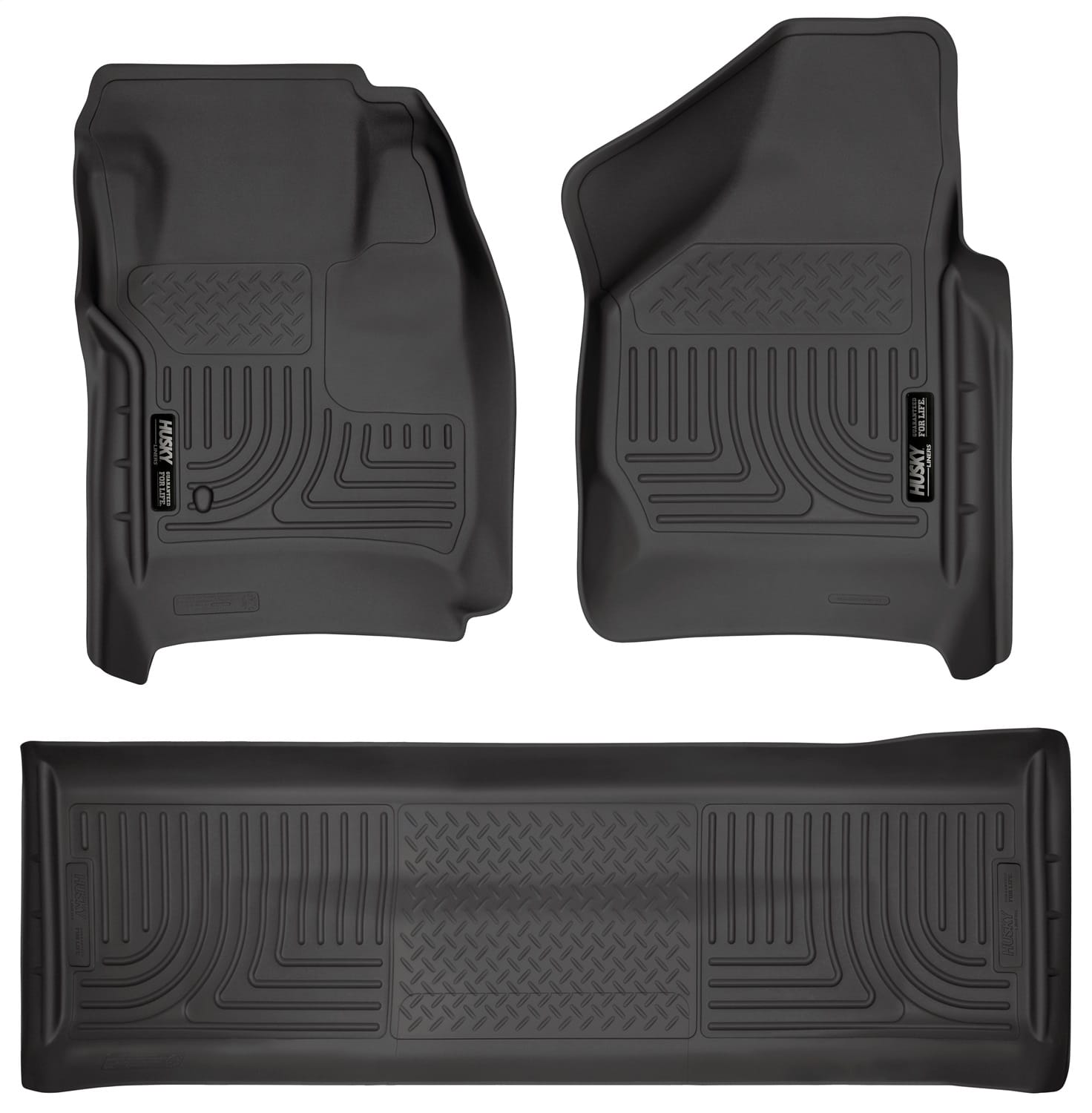 Weatherbeater-Front/2nd Seat Floor Liners (Footwell Coverage)
