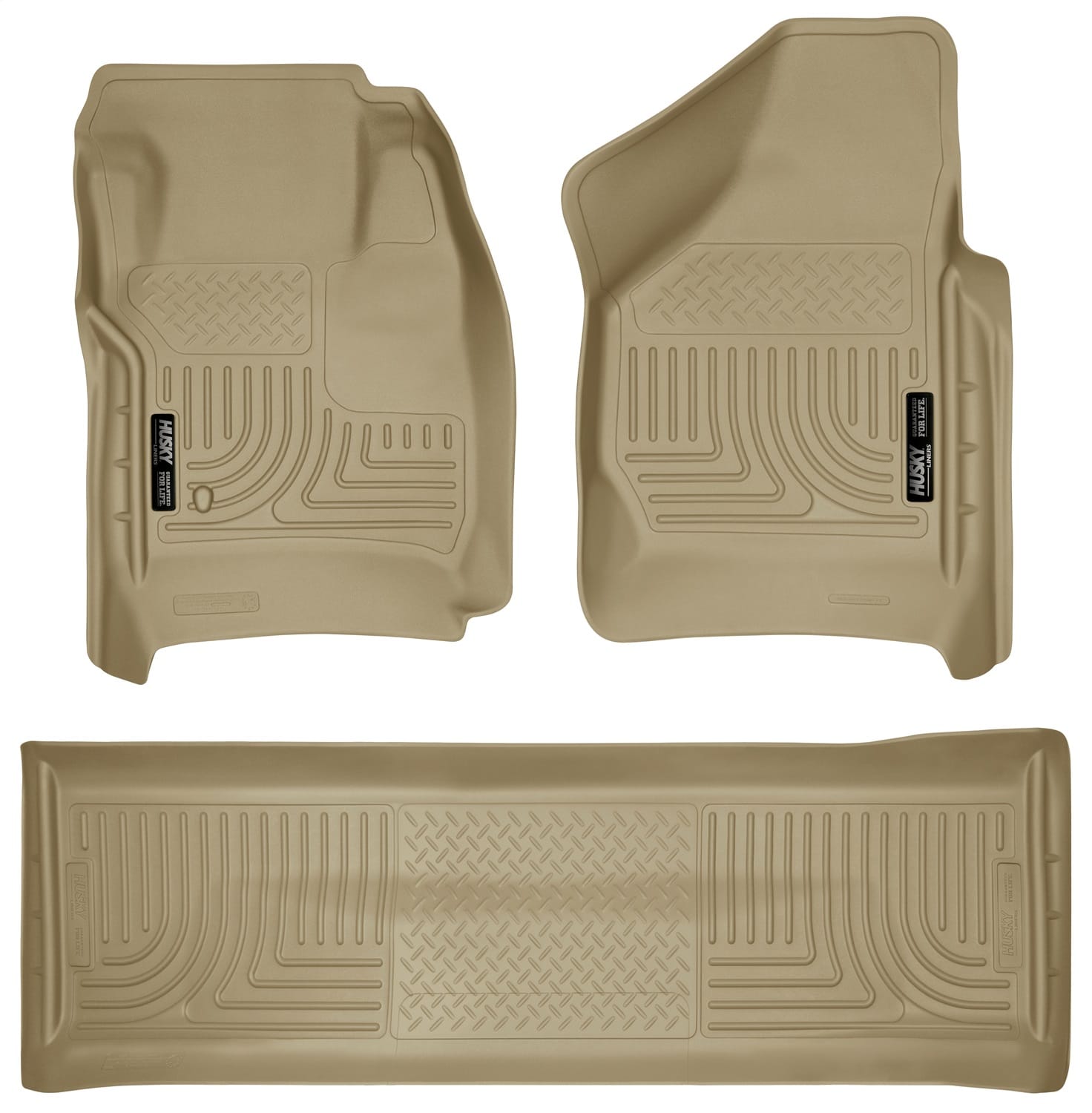 Weatherbeater-Front/2nd Seat Floor Liners (Footwell Coverage)