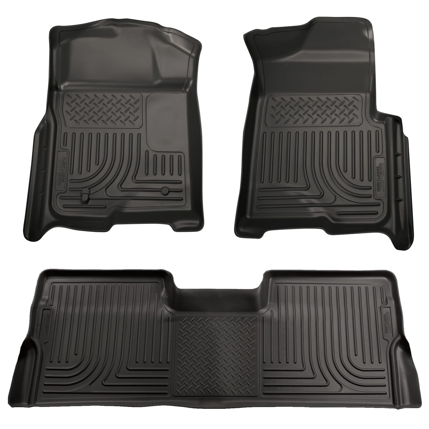 Weatherbeater-Front/2nd Seat Floor Liners (Footwell Coverage)