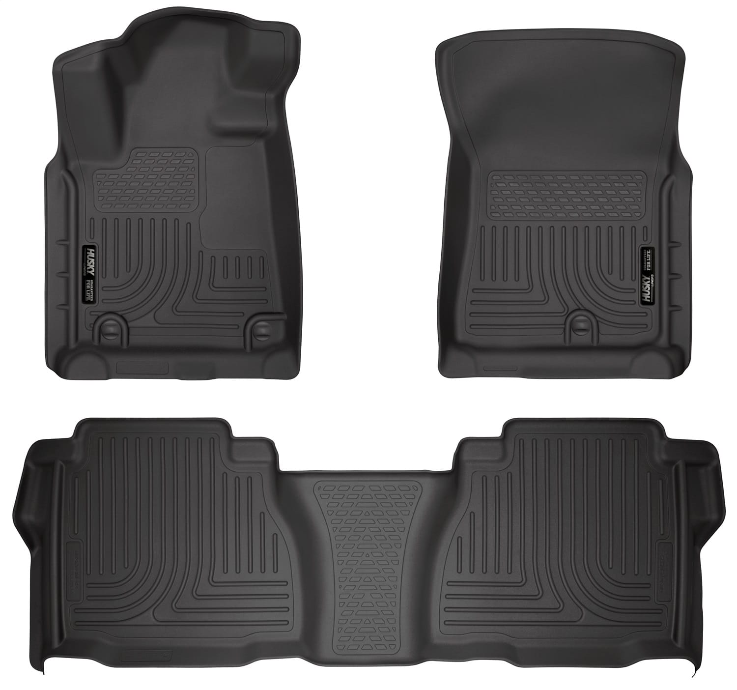Weatherbeater-Front/2nd Seat Floor Liners (Footwell Coverage)