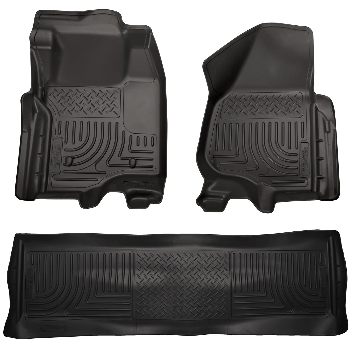Weatherbeater-Front/2nd Seat Floor Liners (Footwell Coverage)