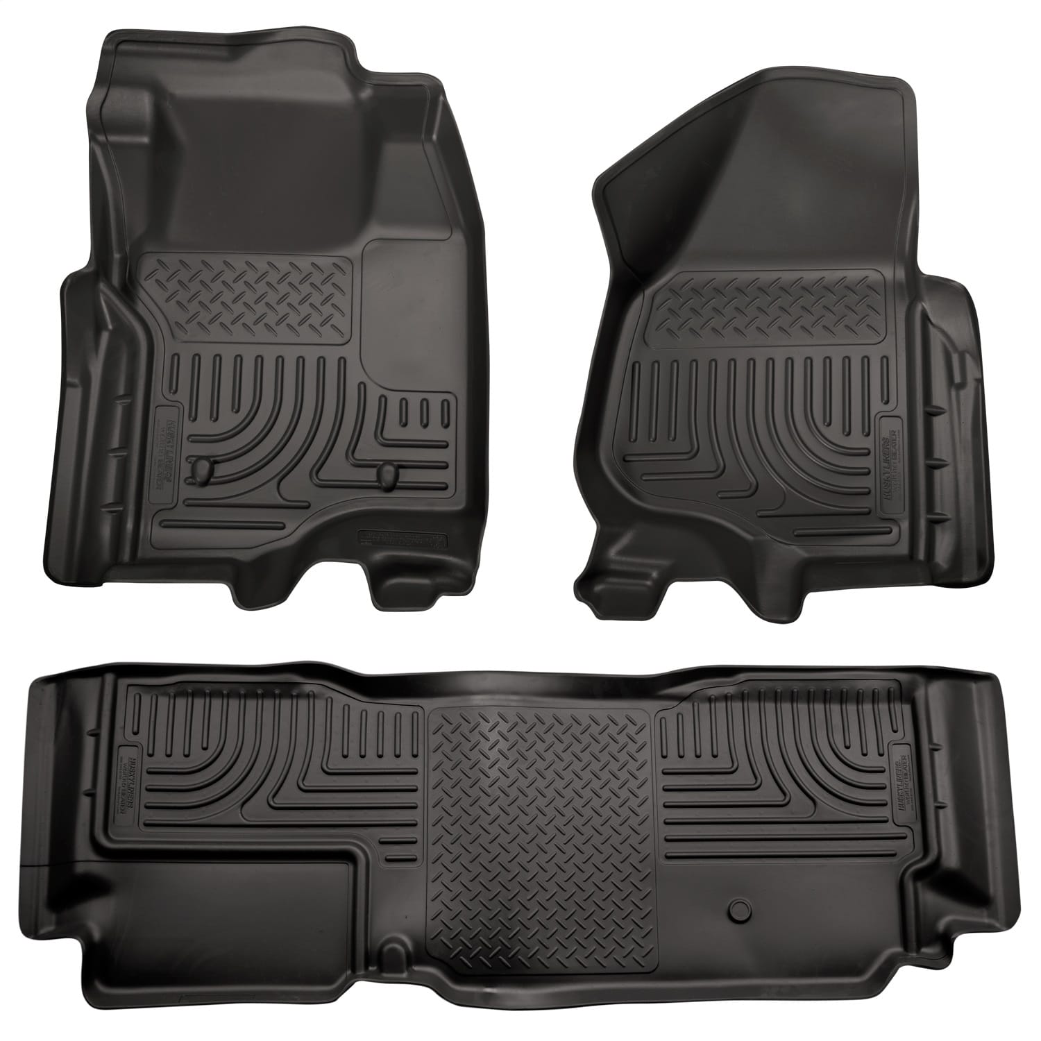 Weatherbeater-Front/2nd Seat Floor Liners (Footwell Coverage)