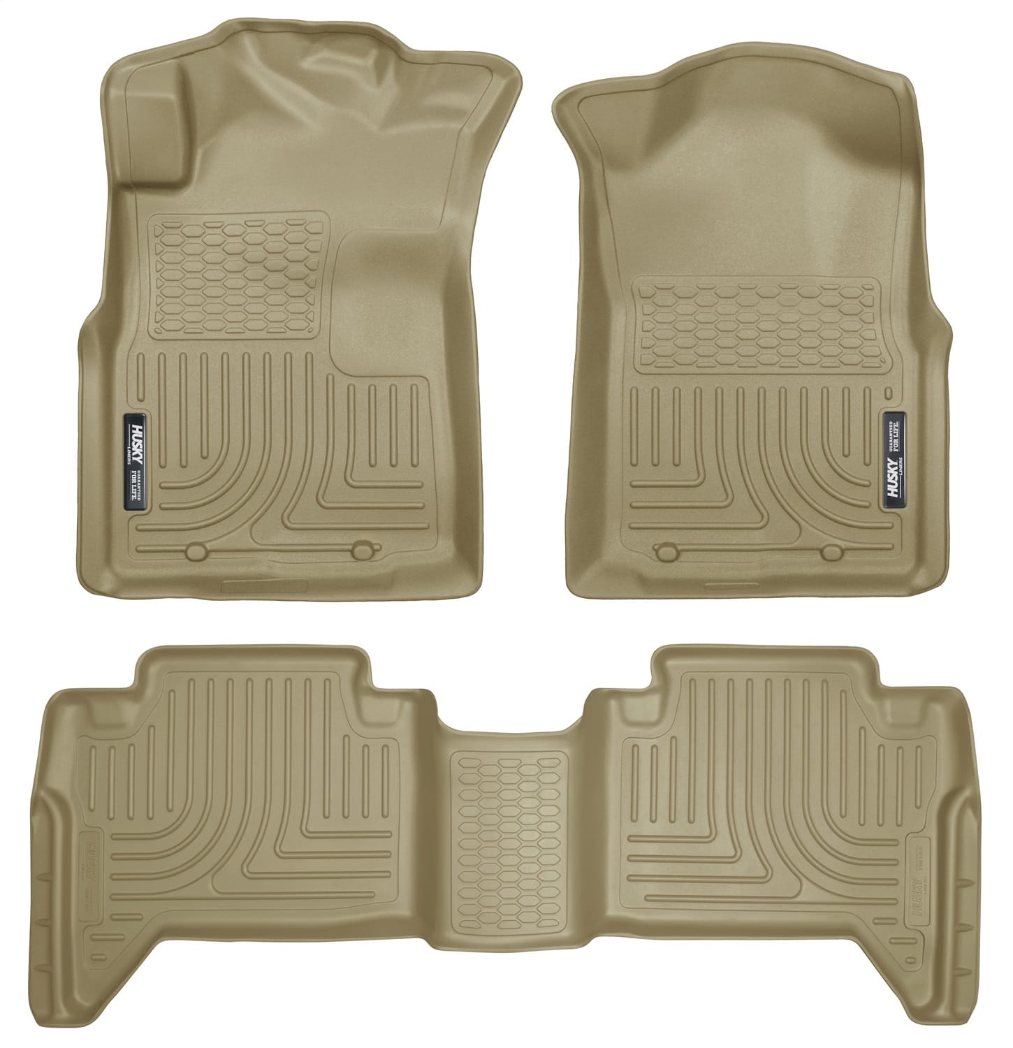 Weatherbeater-Front/2nd Seat Floor Liners (Footwell Coverage)