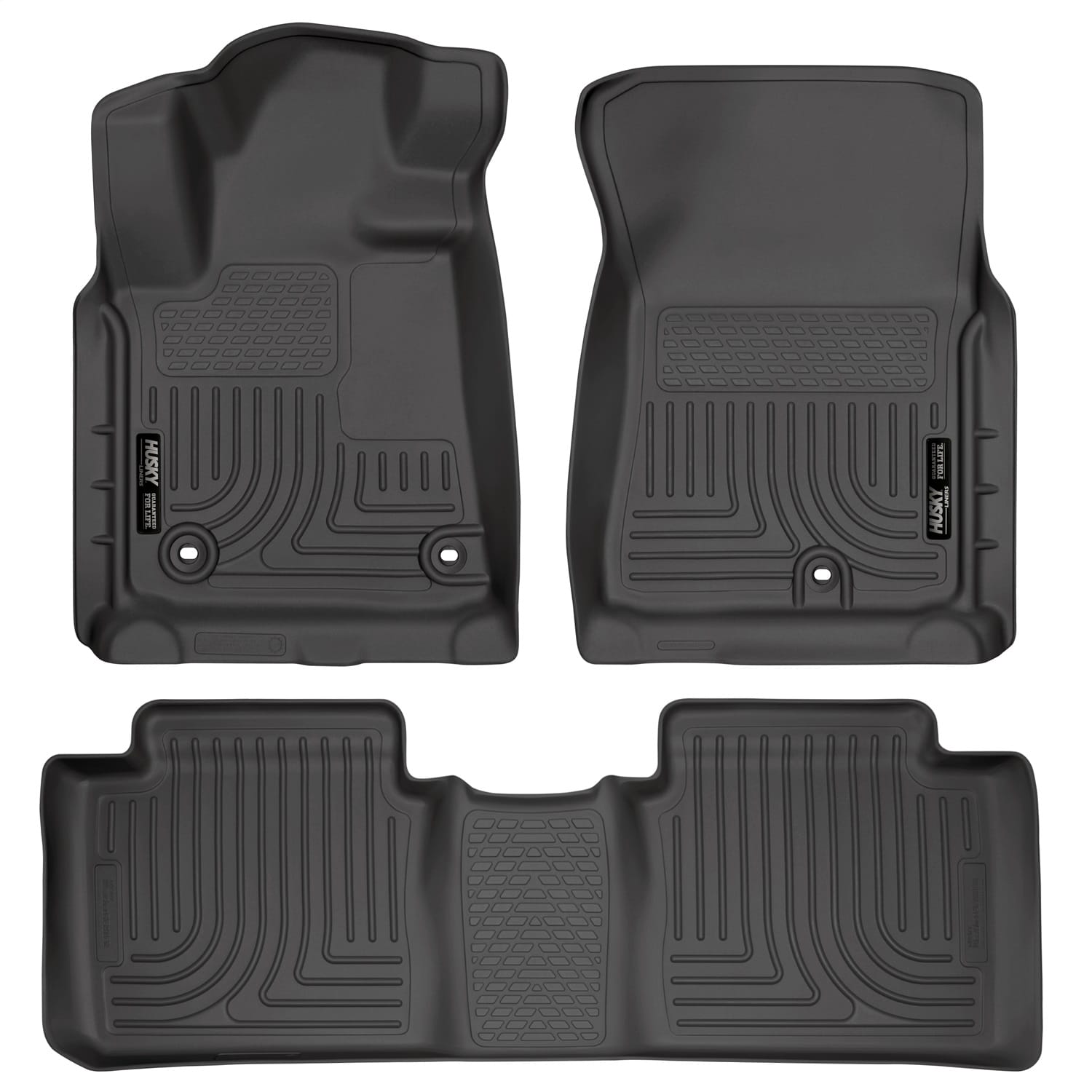 Weatherbeater-Front/2nd Seat Floor Liners (Footwell Coverage)