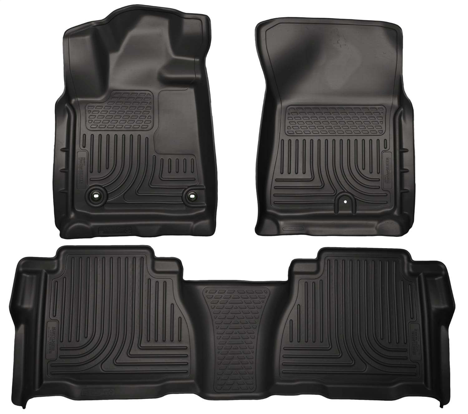 Weatherbeater-Front/2nd Seat Floor Liners (Footwell Coverage)