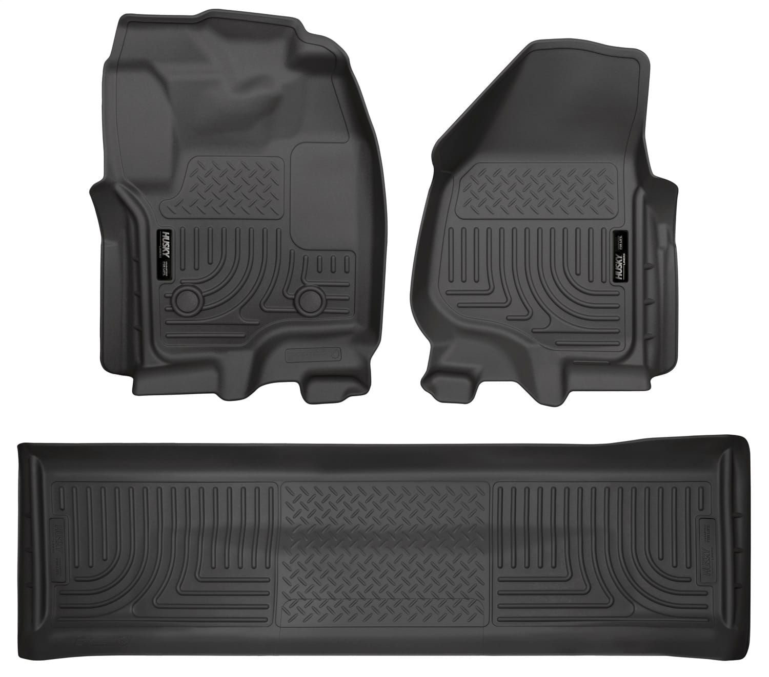 Weatherbeater-Front/2nd Seat Floor Liners (Footwell Coverage)