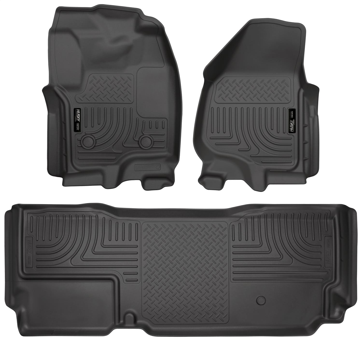 Weatherbeater-Front/2nd Seat Floor Liners (Footwell Coverage)